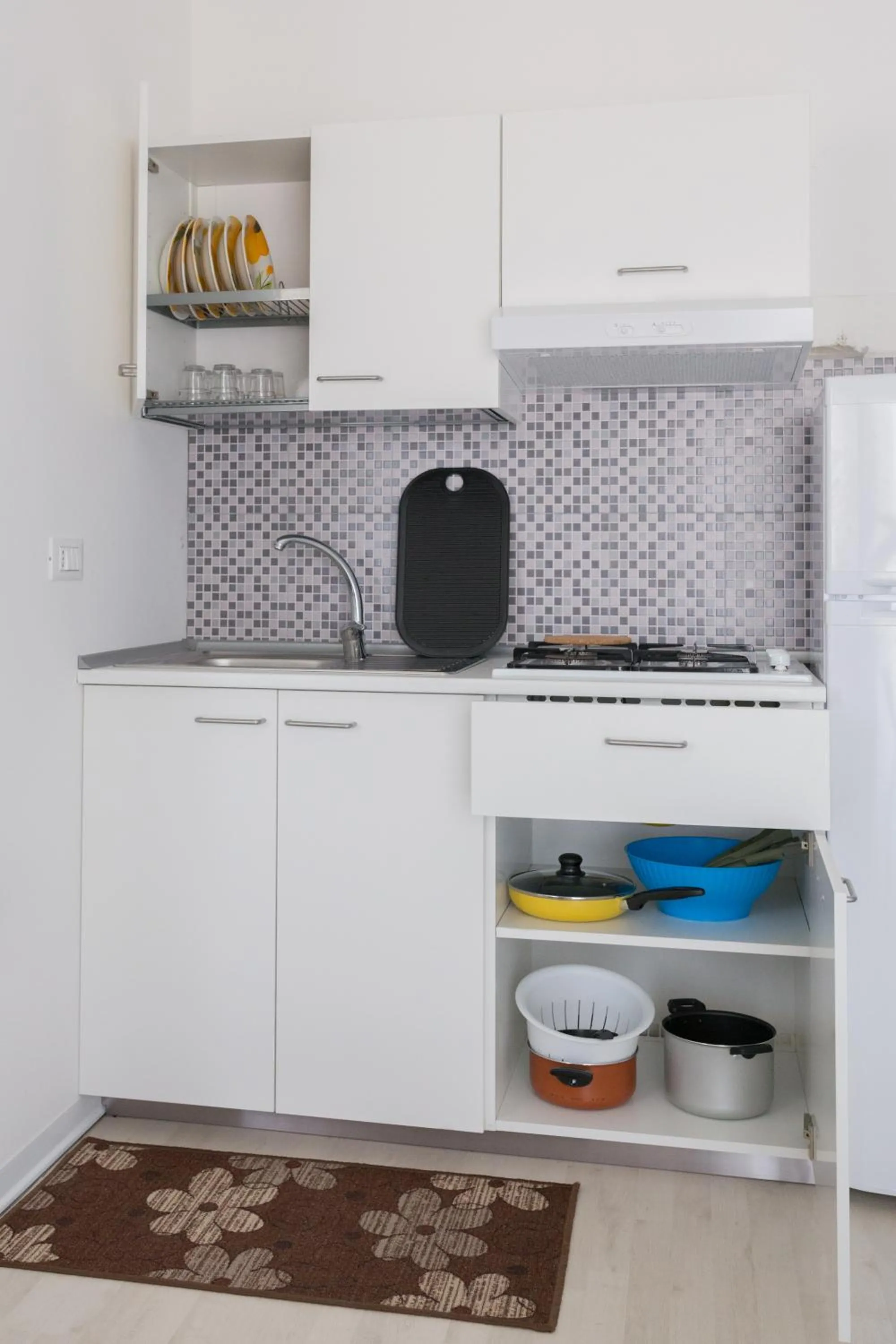 Kitchen or kitchenette in B&B Via Nazionale