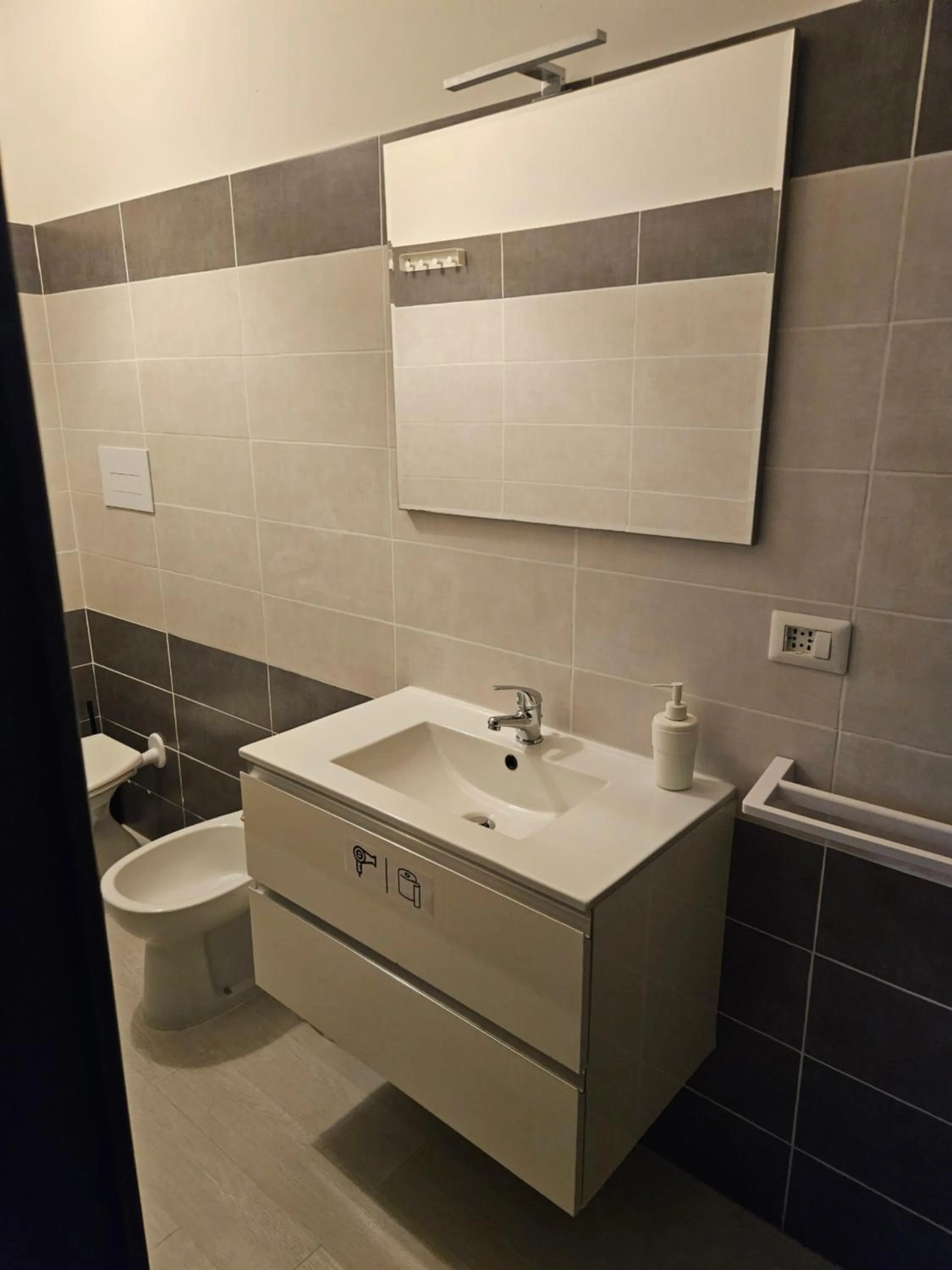 Toilet in B&B Via Nazionale