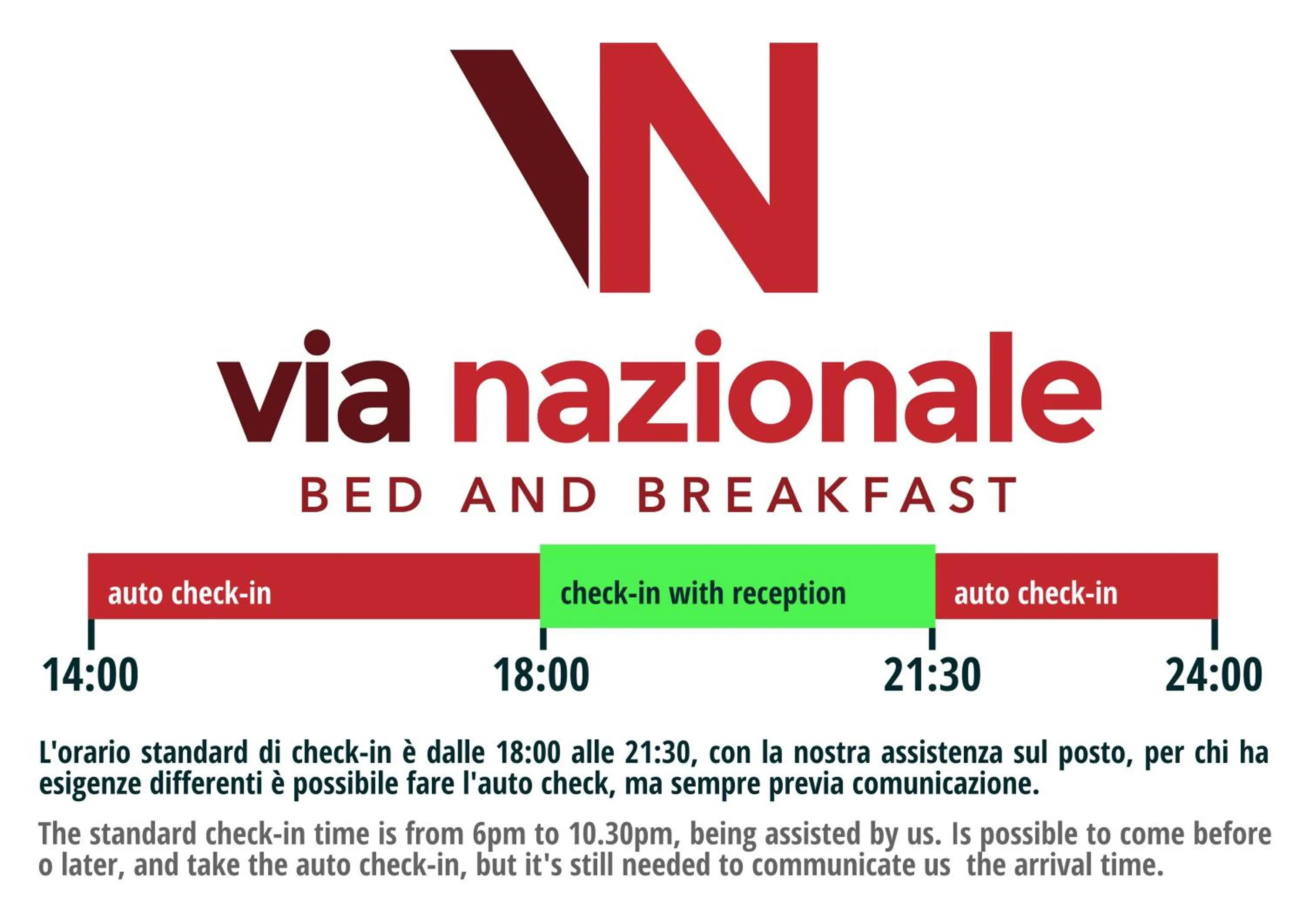 Property building in B&B Via Nazionale