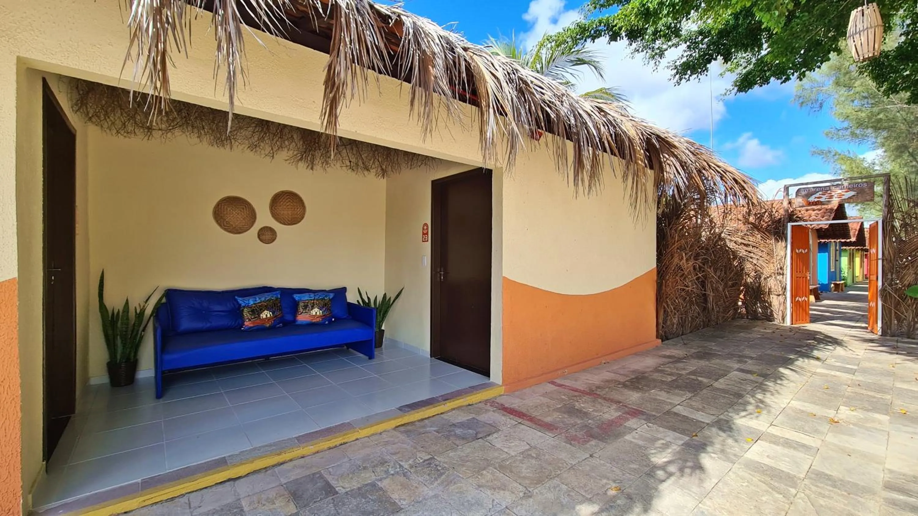 Patio in Arena Carneiros Hotel by AFT