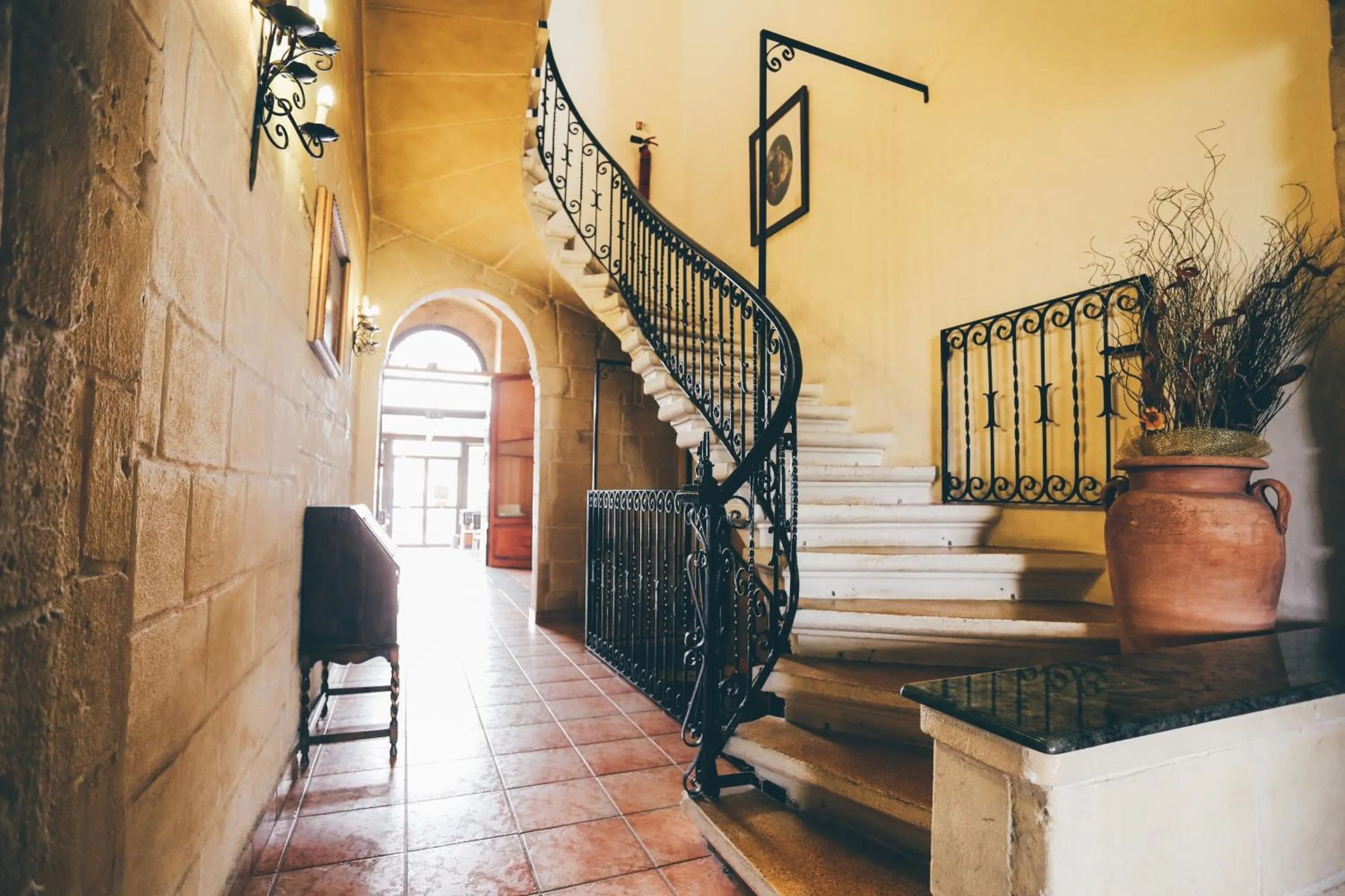 Decorative detail in Point de vue Guesthouse