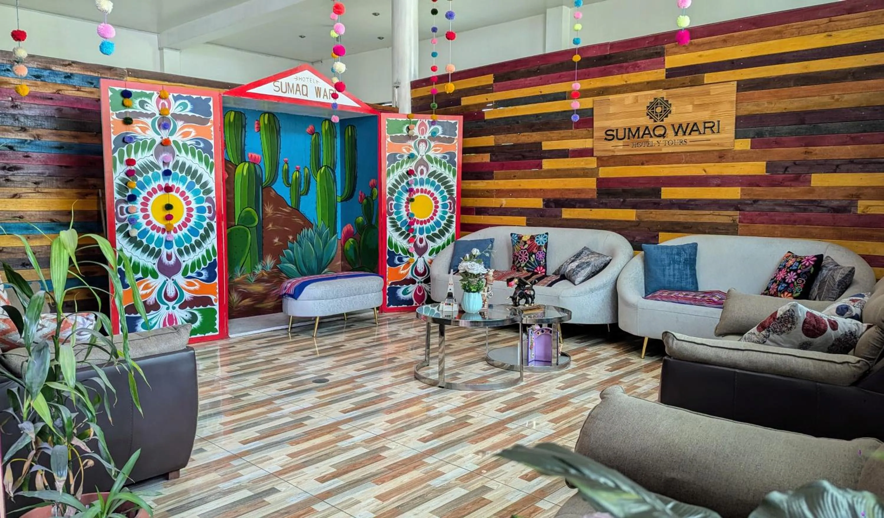 Lobby or reception in Sumaq Wari Hotel