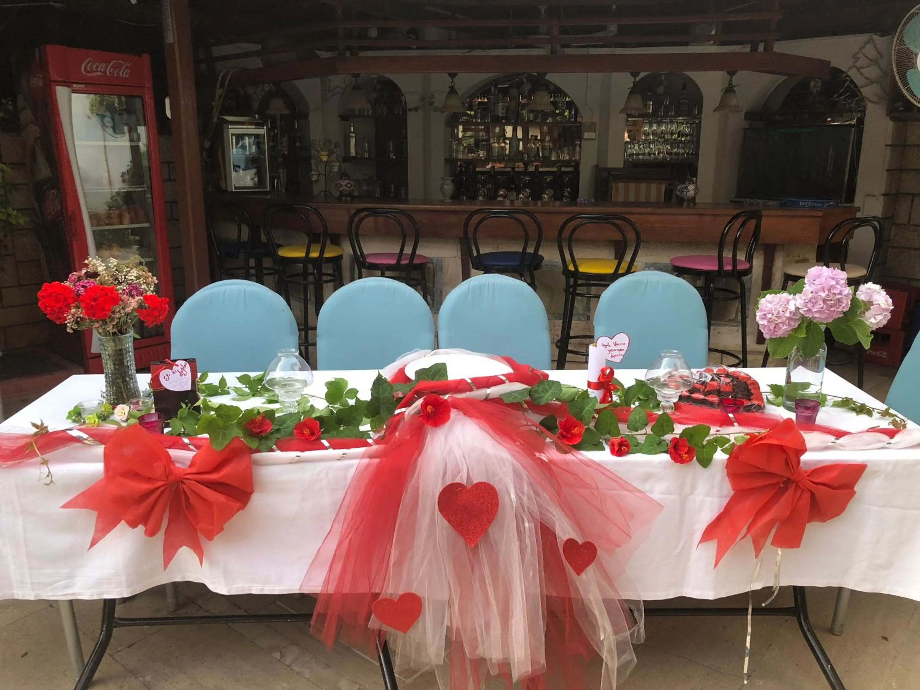 Garden view in Hotel Karyatit Kaleici