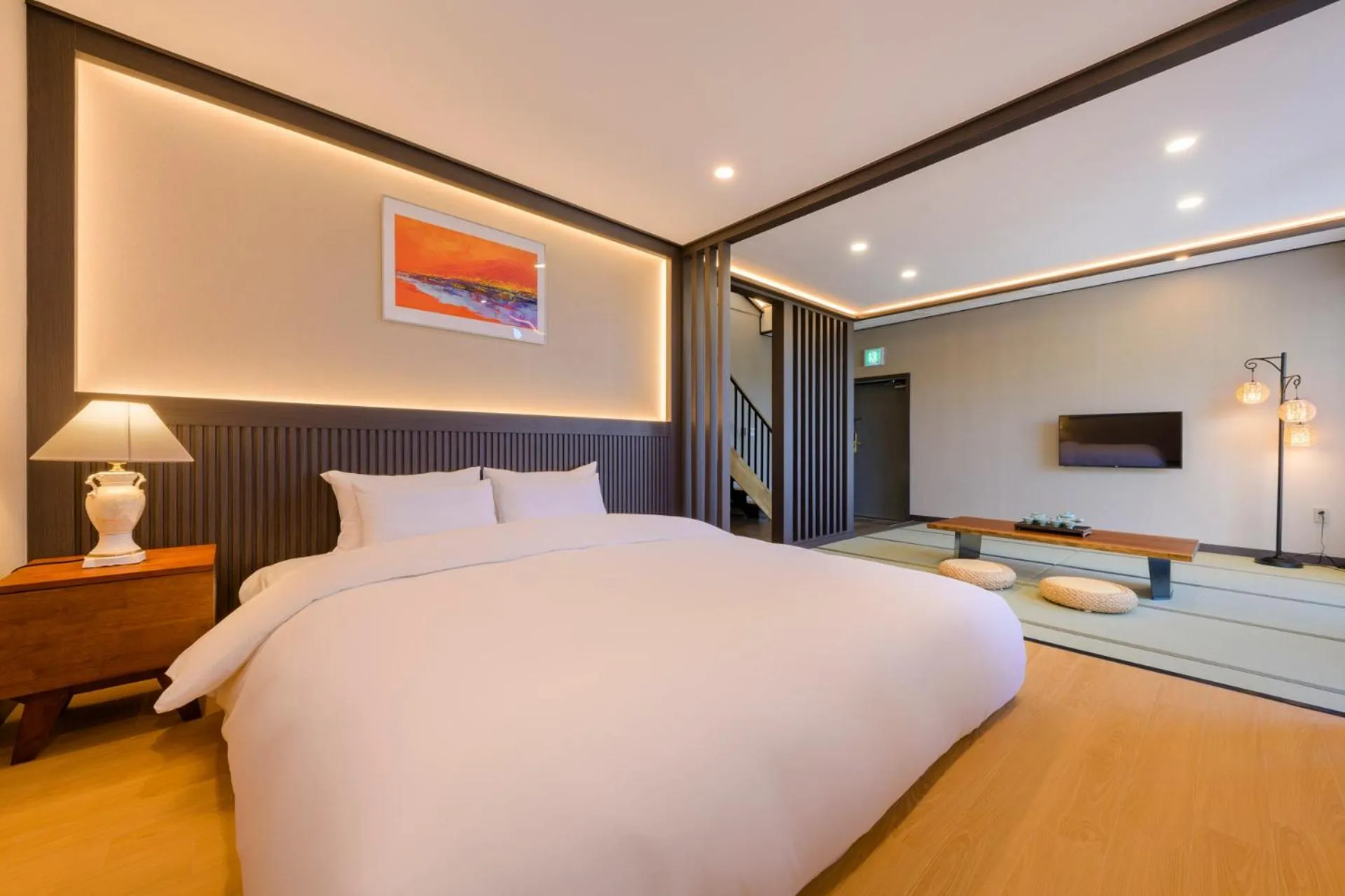 Bed in Hotel HaruSida