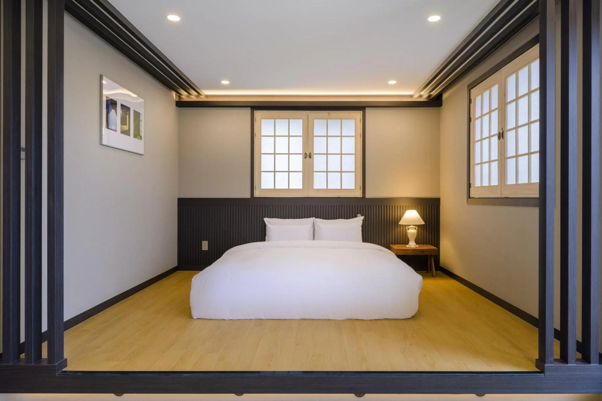 Bed in Hotel HaruSida