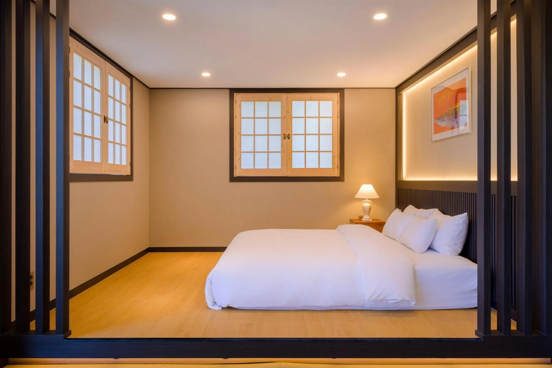 Bed in Hotel HaruSida