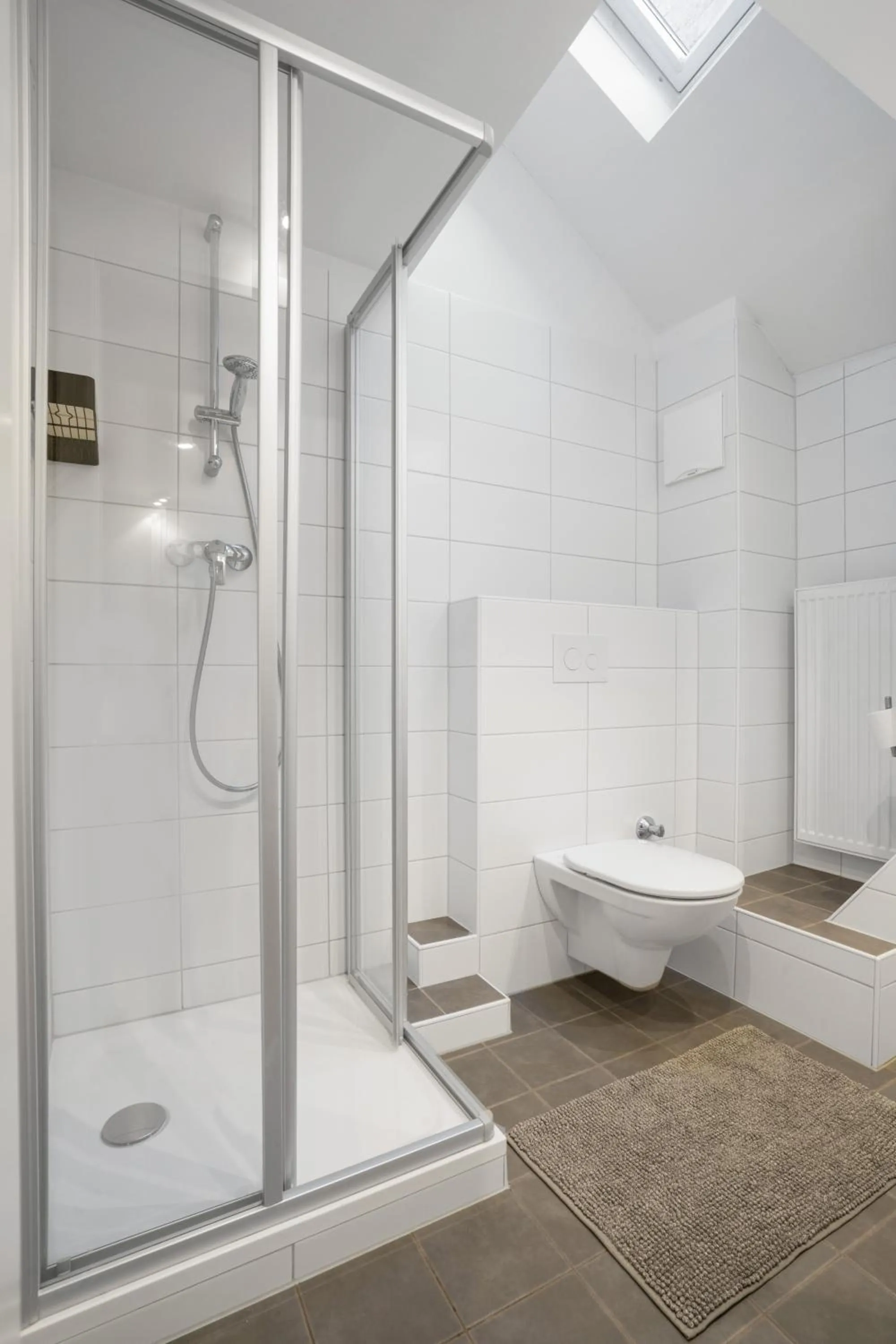 Bathroom in easy-flat Hauptplatz - City Center Apartments with a Kitchen