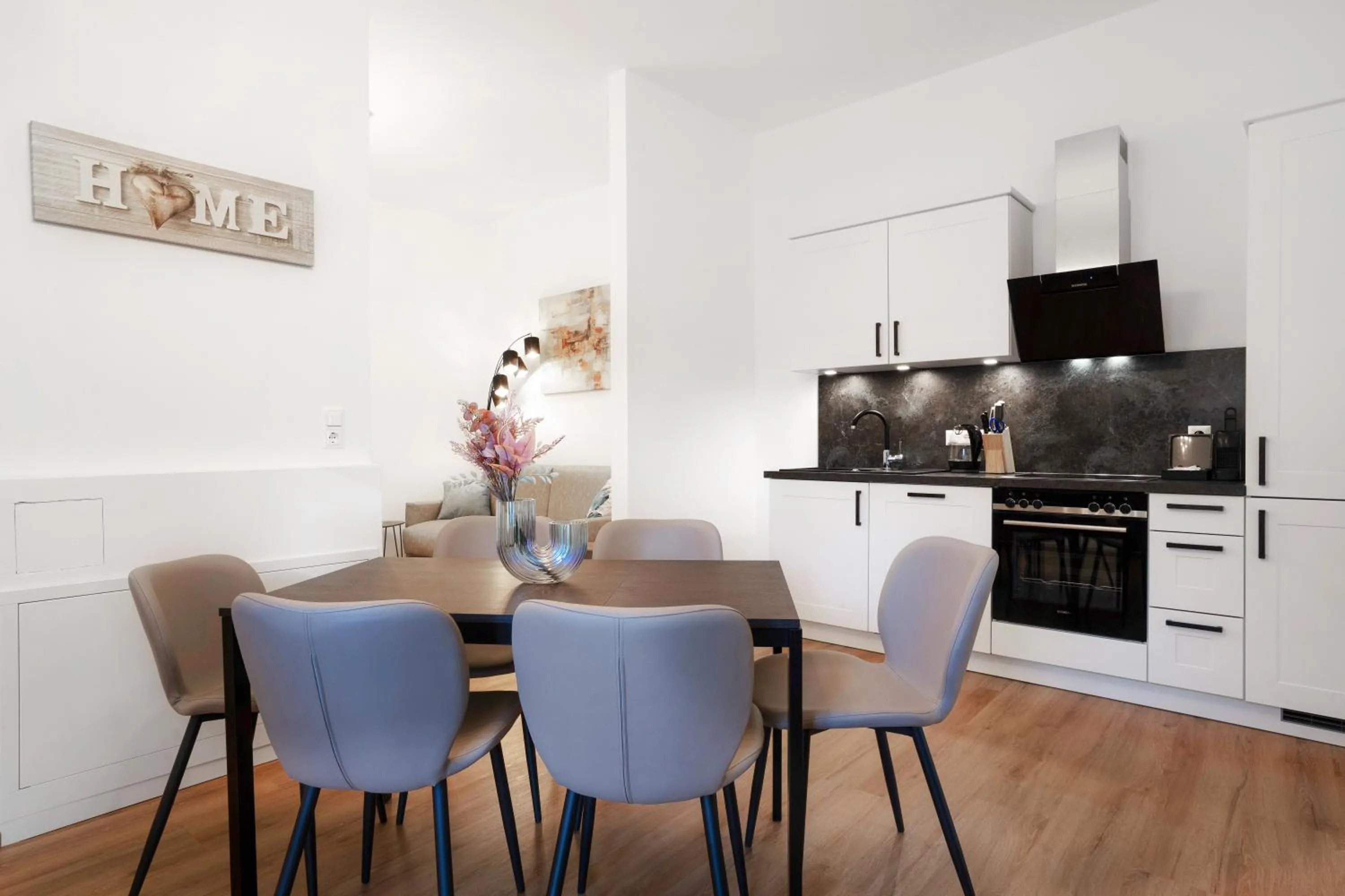 Coffee/tea facilities in easy-flat Hauptplatz - City Center Apartments with a Kitchen