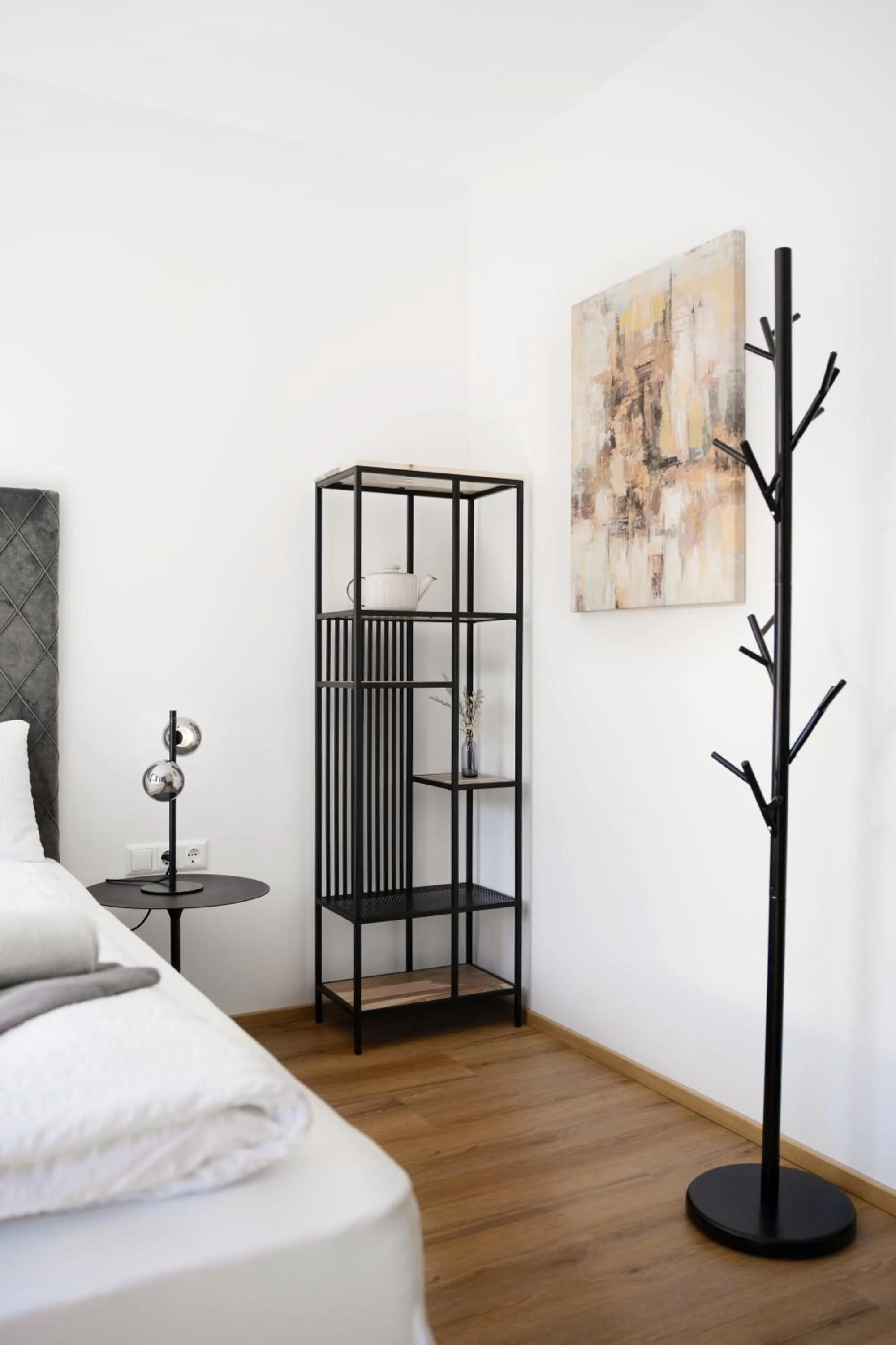 Bed in easy-flat Hauptplatz - City Center Apartments with a Kitchen