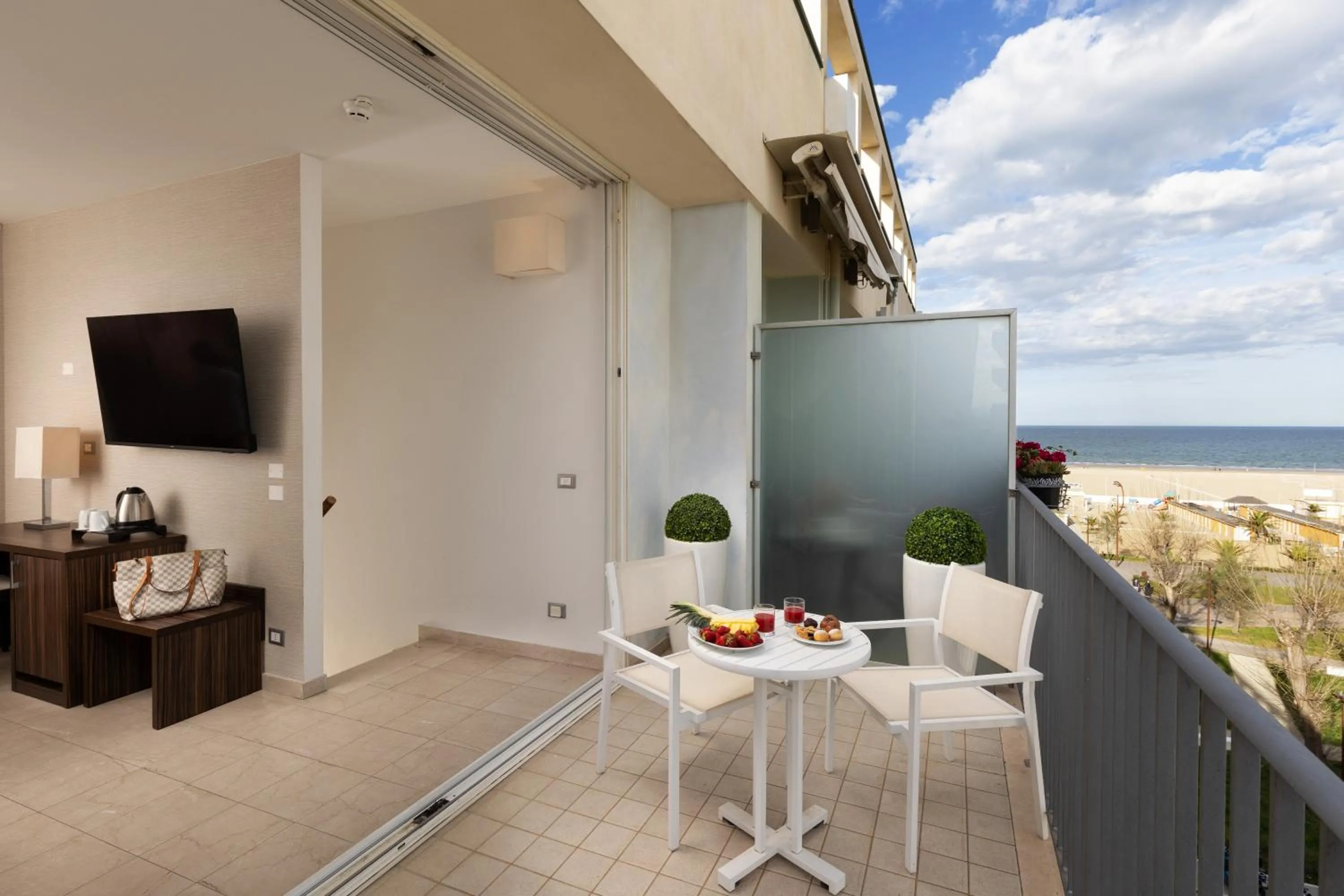 Balcony/Terrace in Mercure Rimini Lungomare