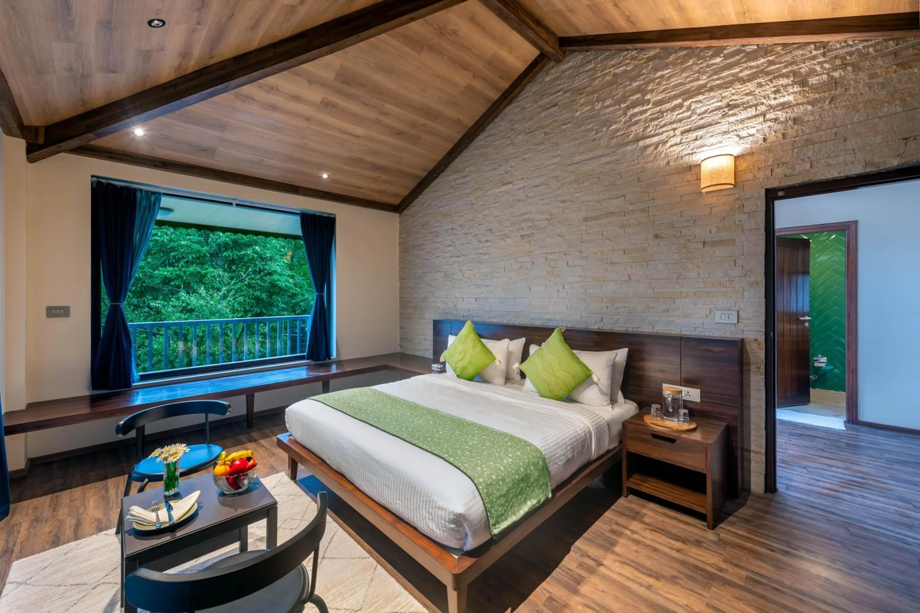 Bed in Hotel Eagles Nest