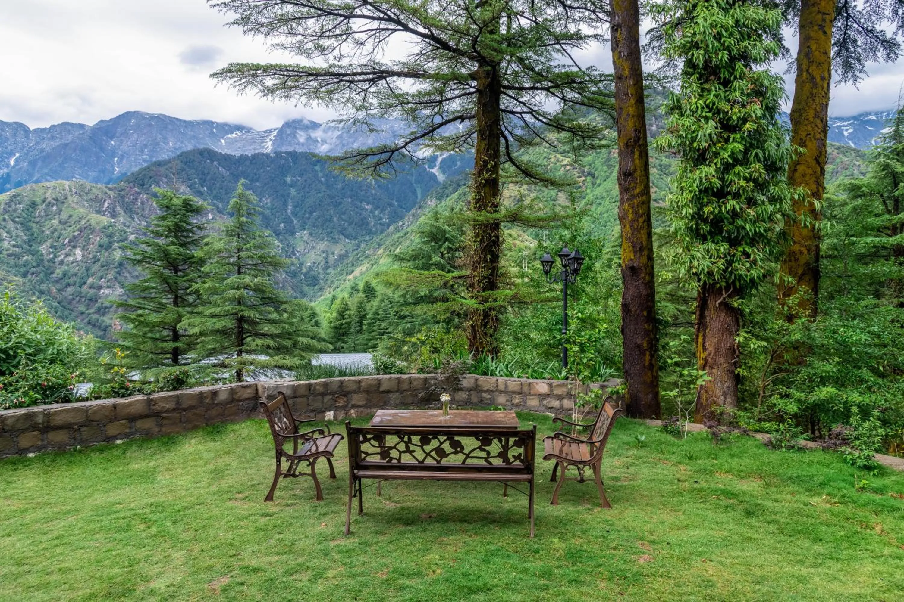 Garden view in Hotel Eagles Nest