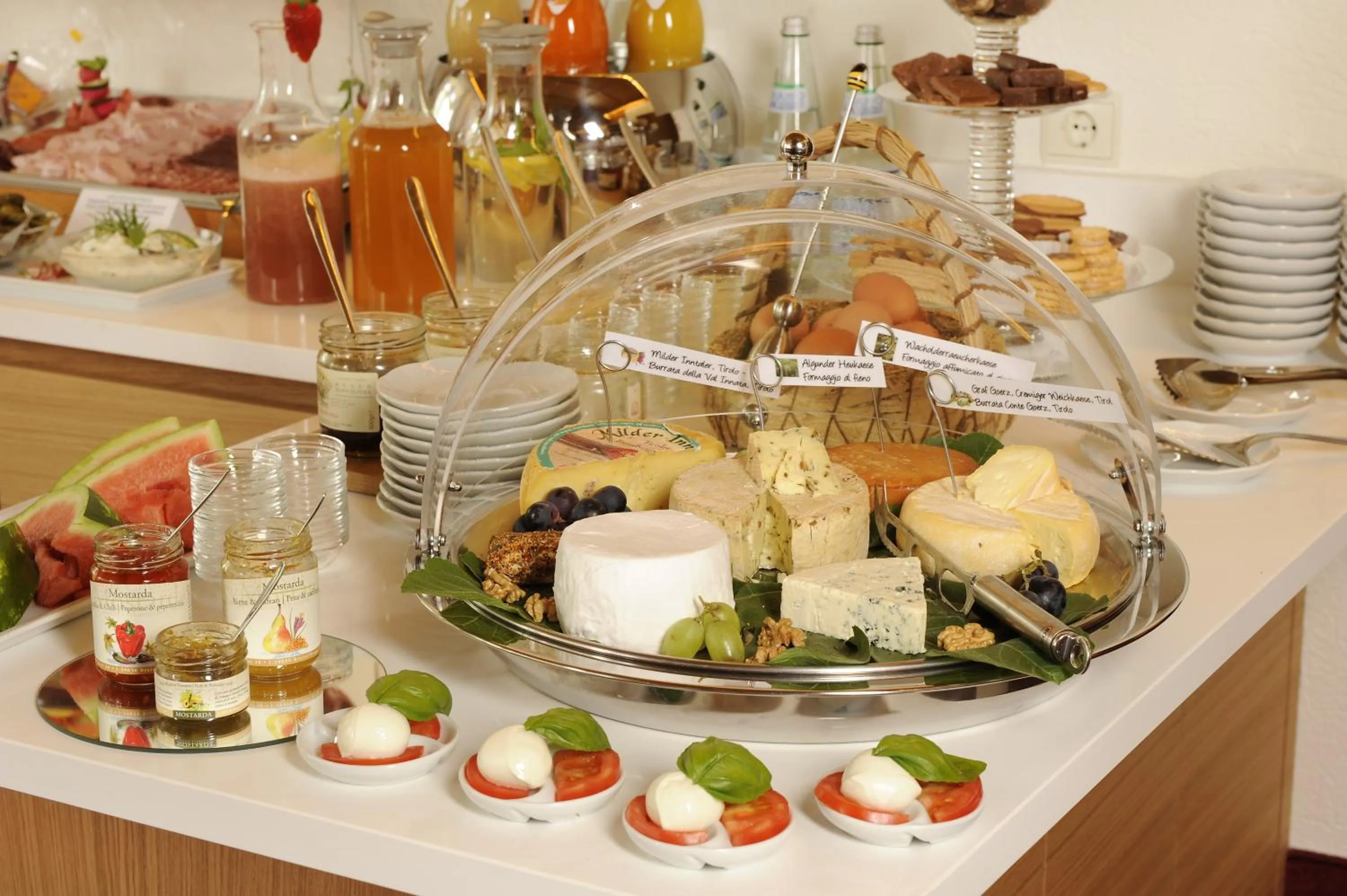 Food close-up in Hotel Gartenresidence Zea Curtis