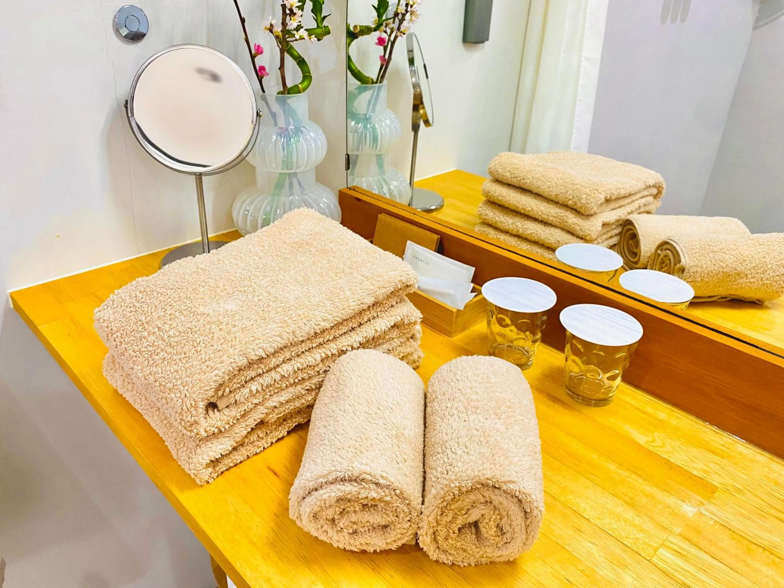 towels in Hotel Little Swiss House