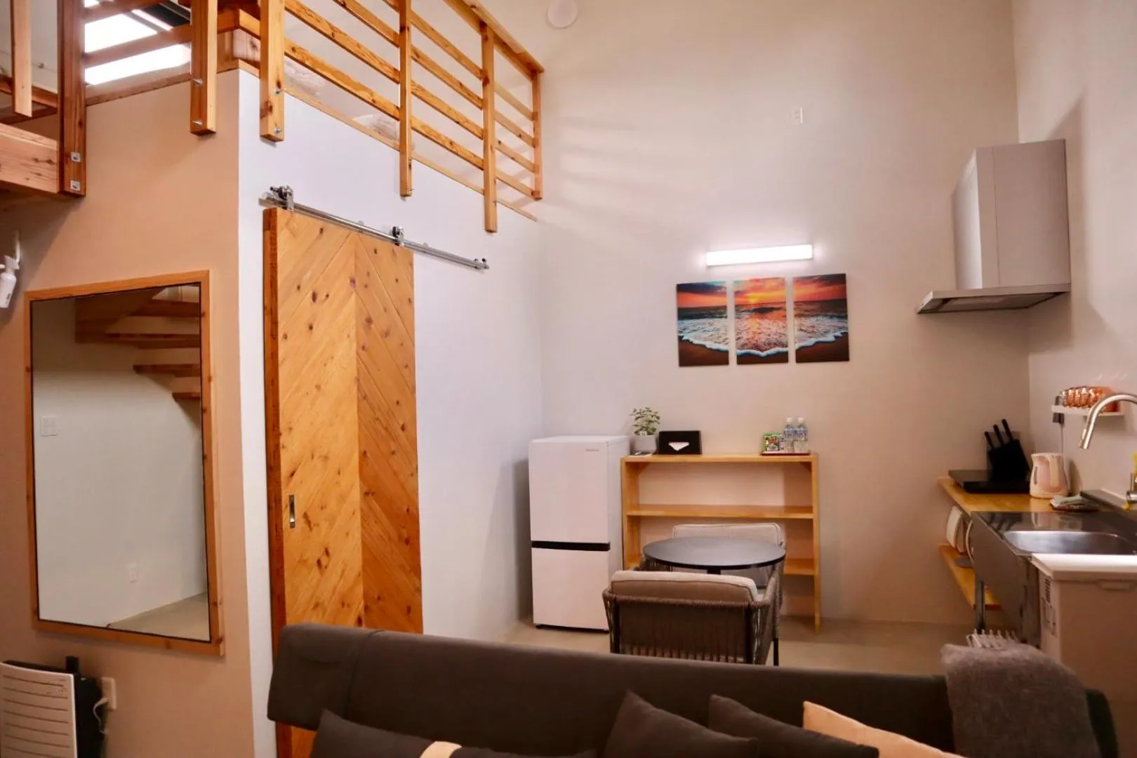 Kitchen or kitchenette in Hotel Little Swiss House