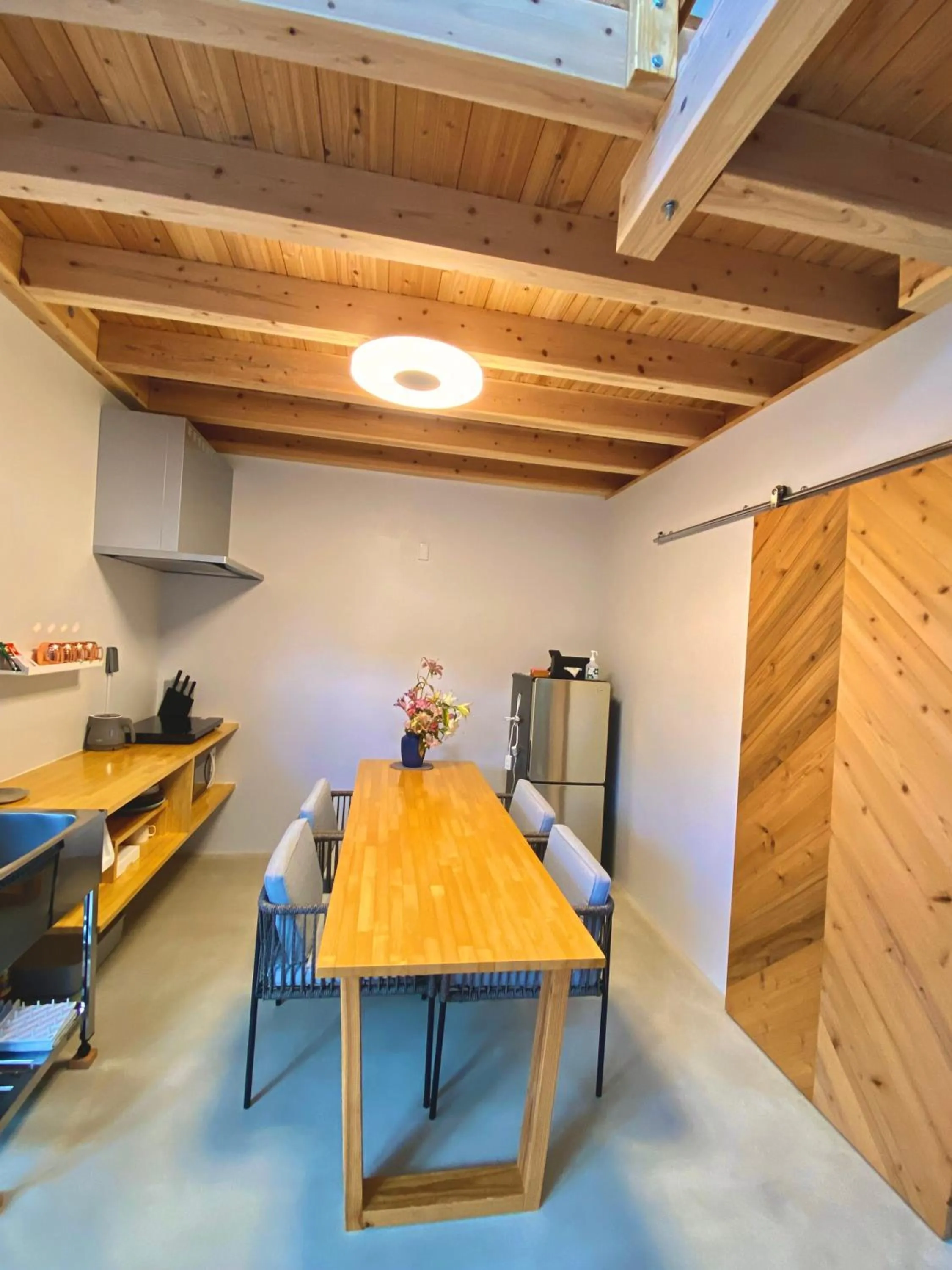 Kitchen or kitchenette in Hotel Little Swiss House