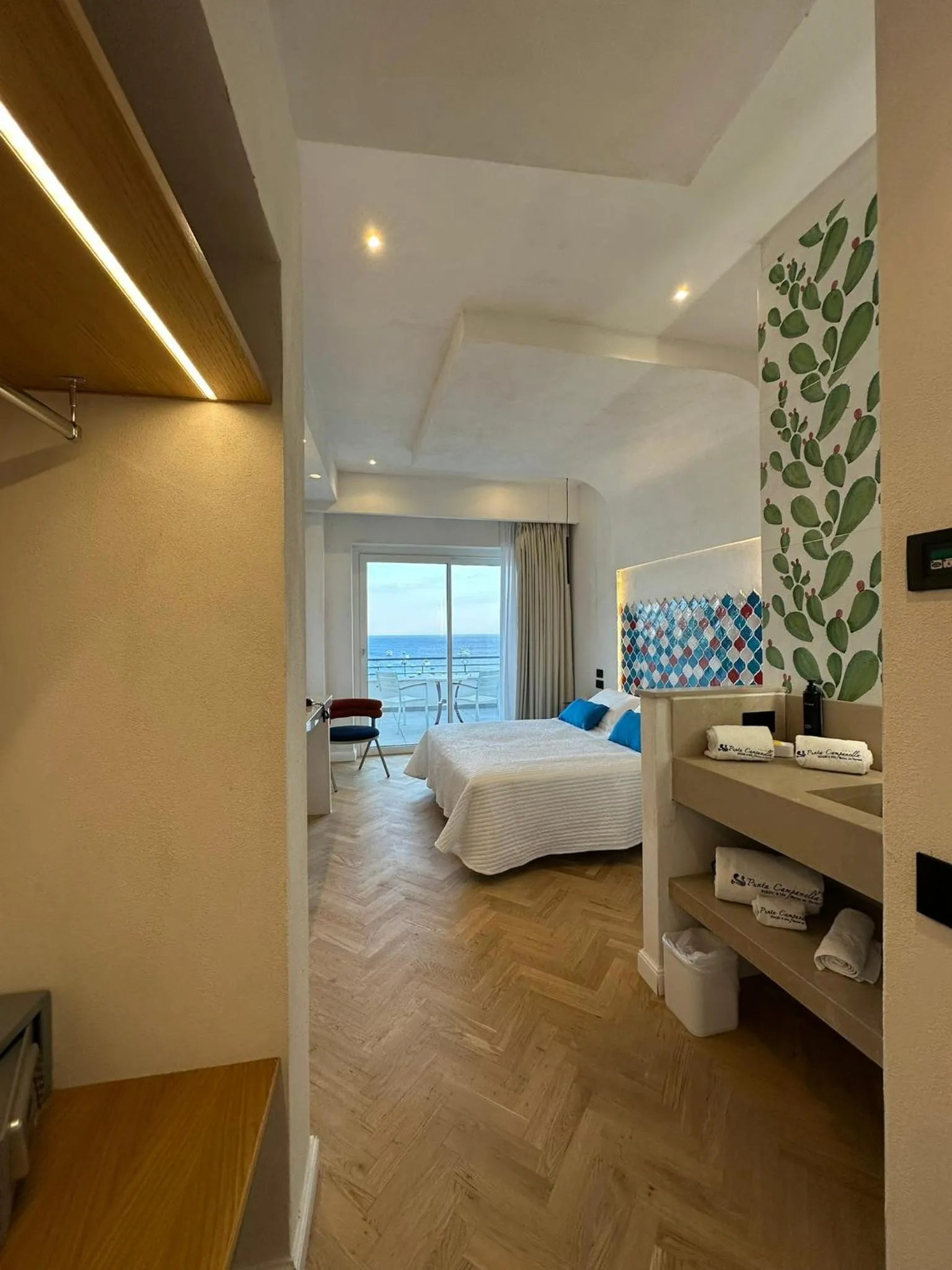 Bed in Punta Campanella Resort & Spa