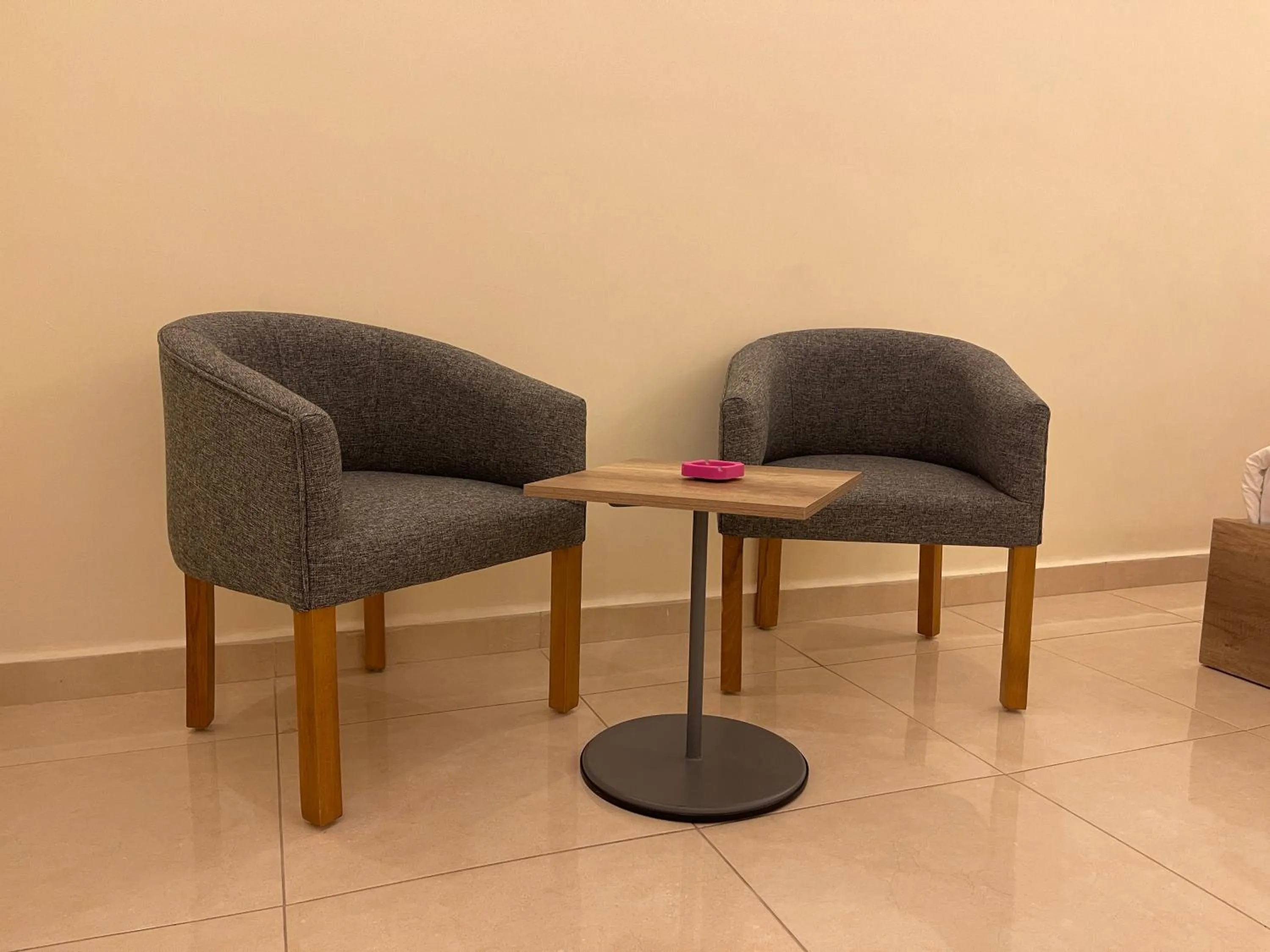 Seating area in Aster Hotel Aqaba