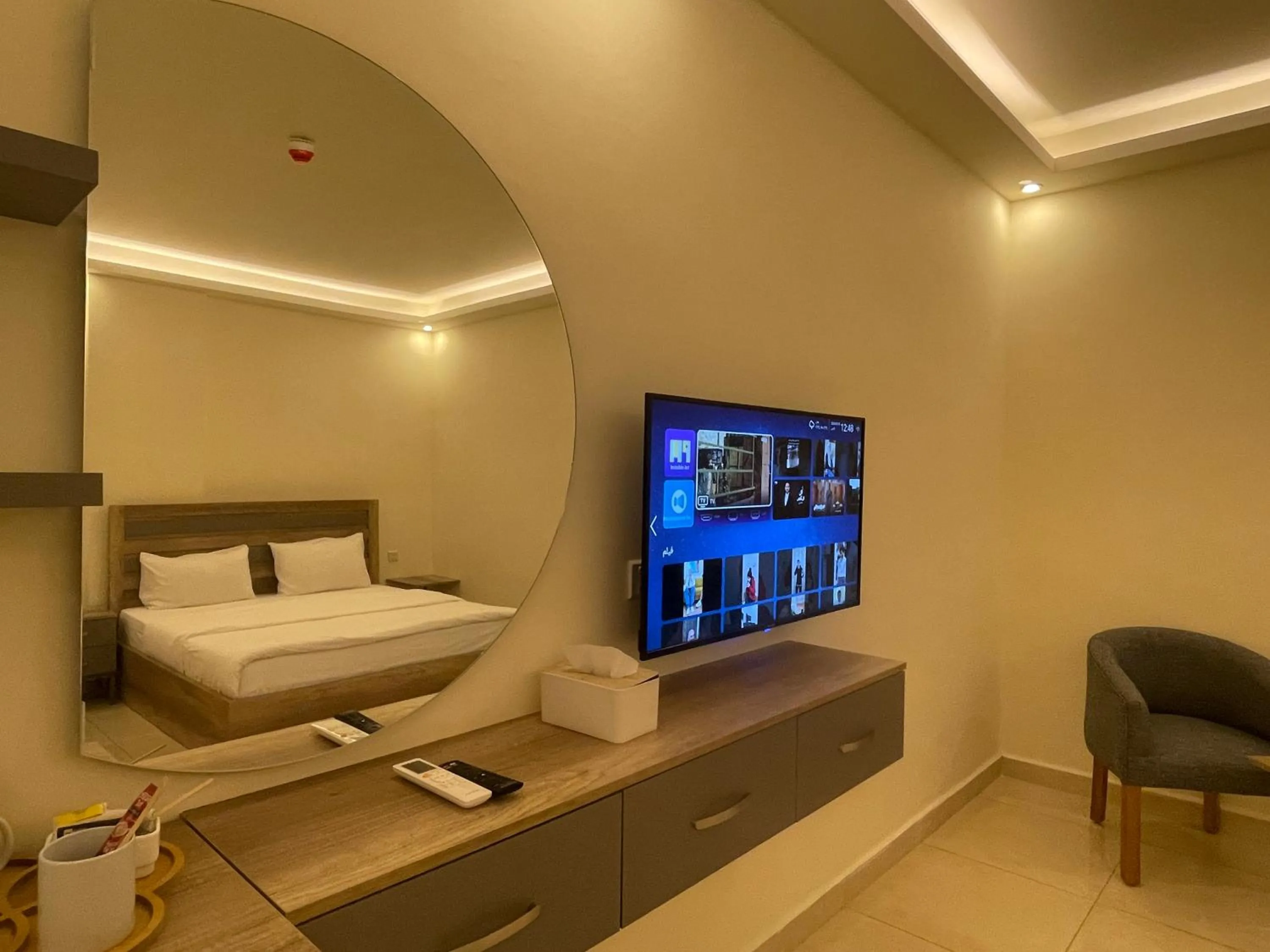 Bed in Aster Hotel Aqaba