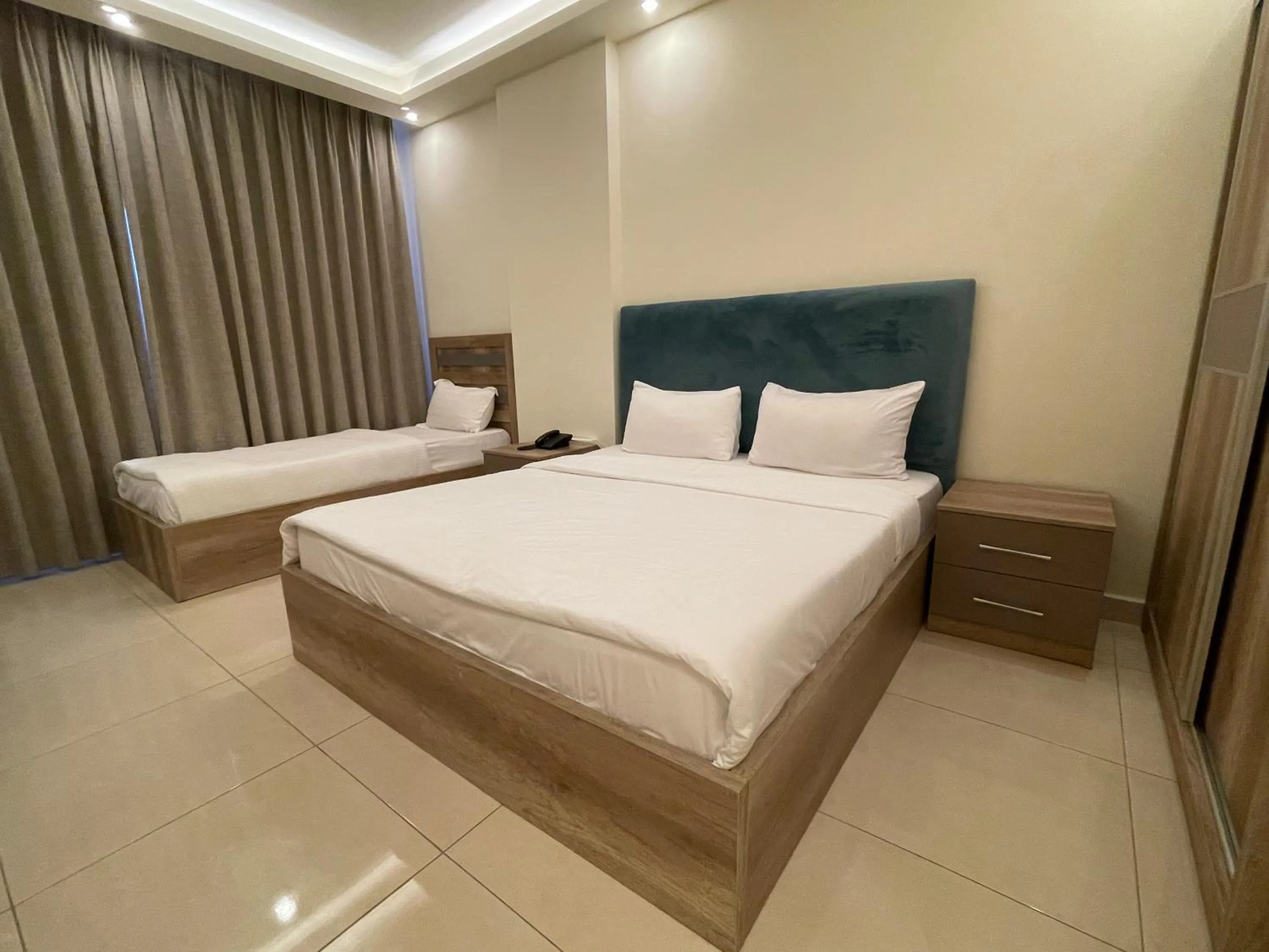 Bed in Aster Hotel Aqaba