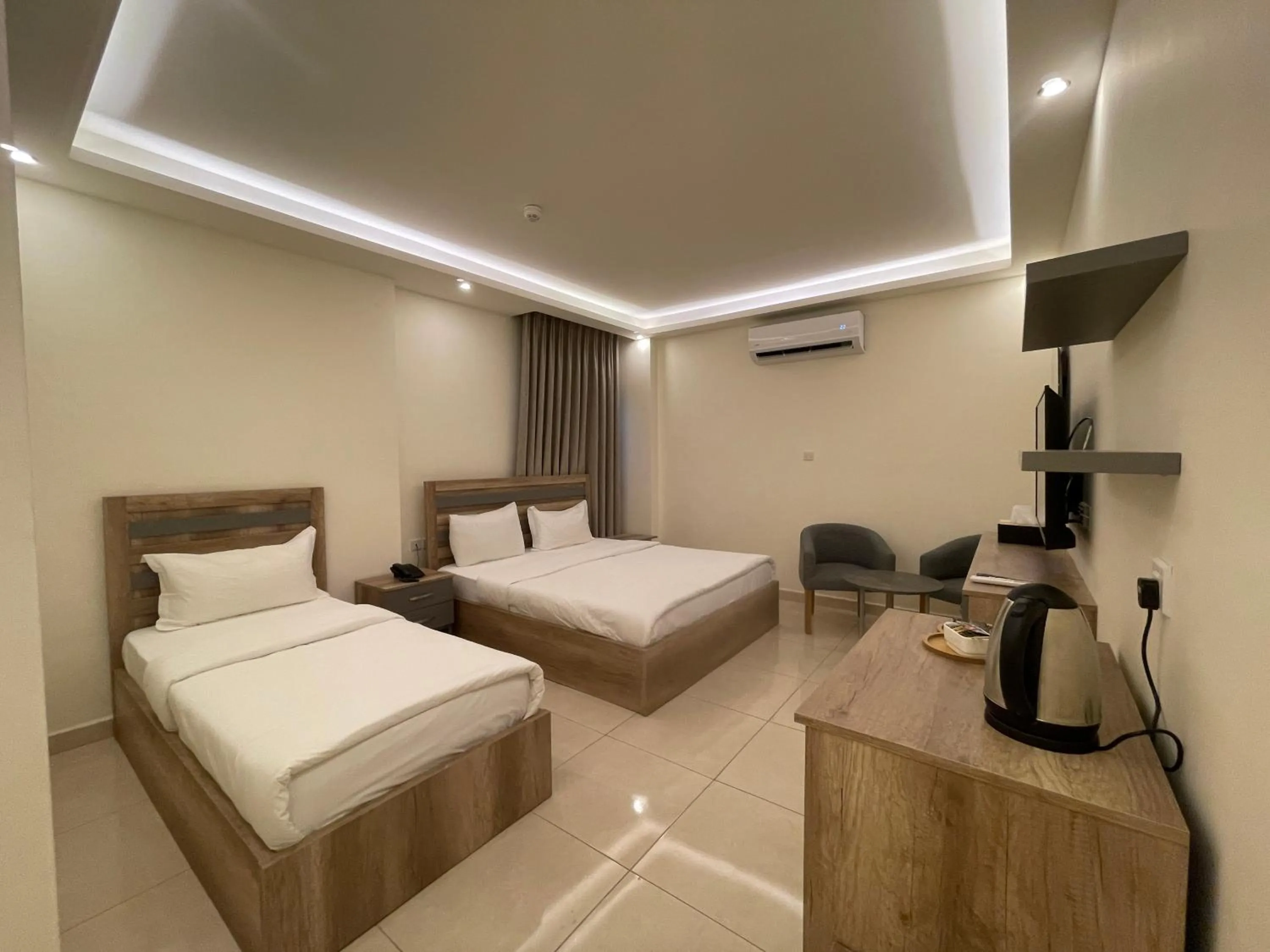 Bed in Aster Hotel Aqaba