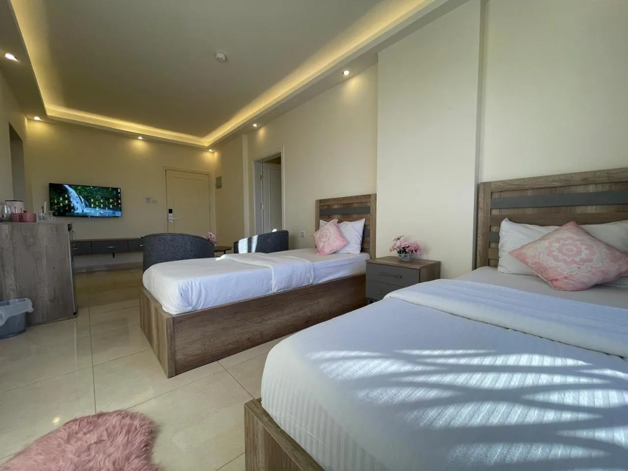 Bed in Aster Hotel Aqaba