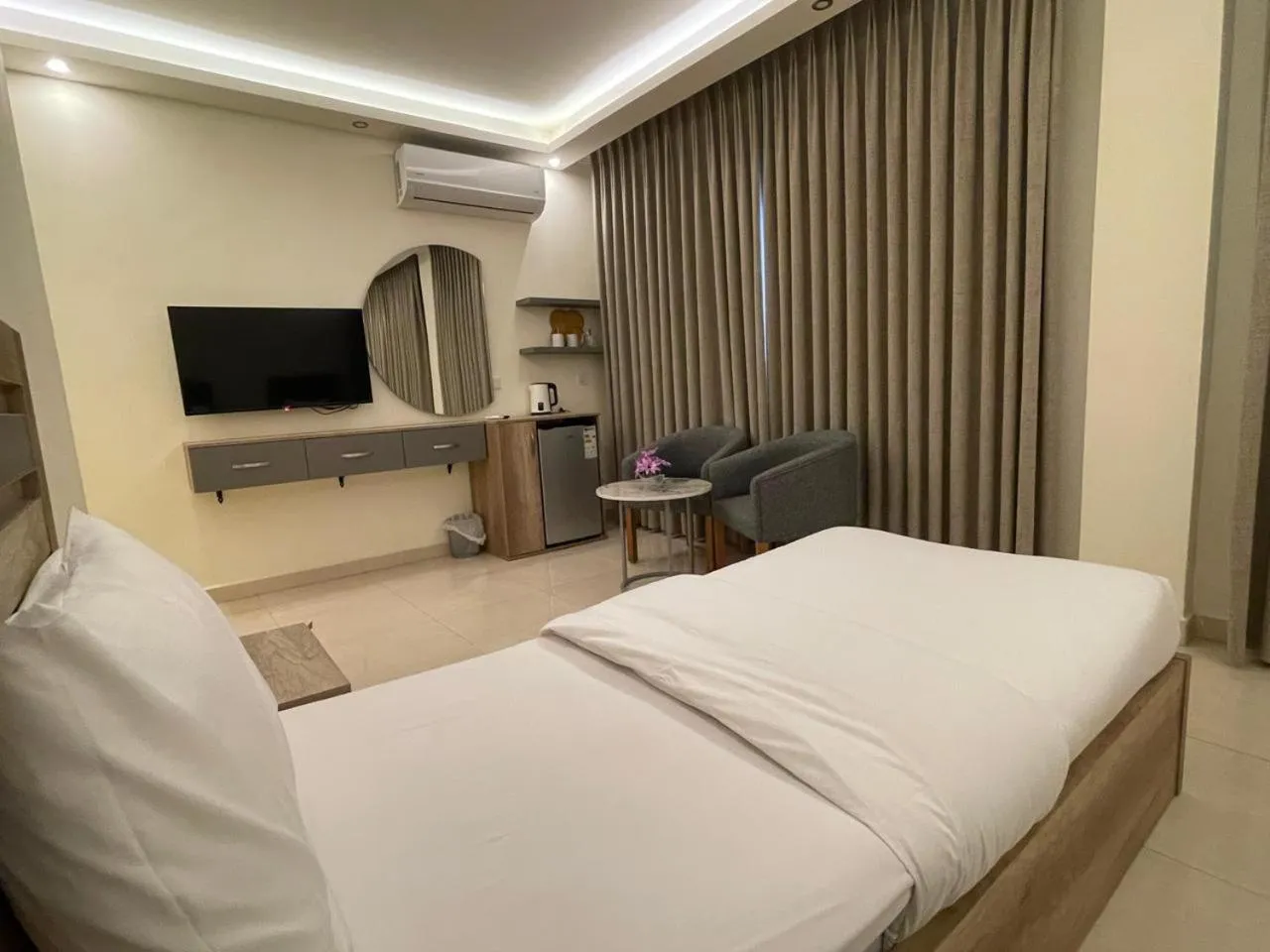 Bed in Aster Hotel Aqaba