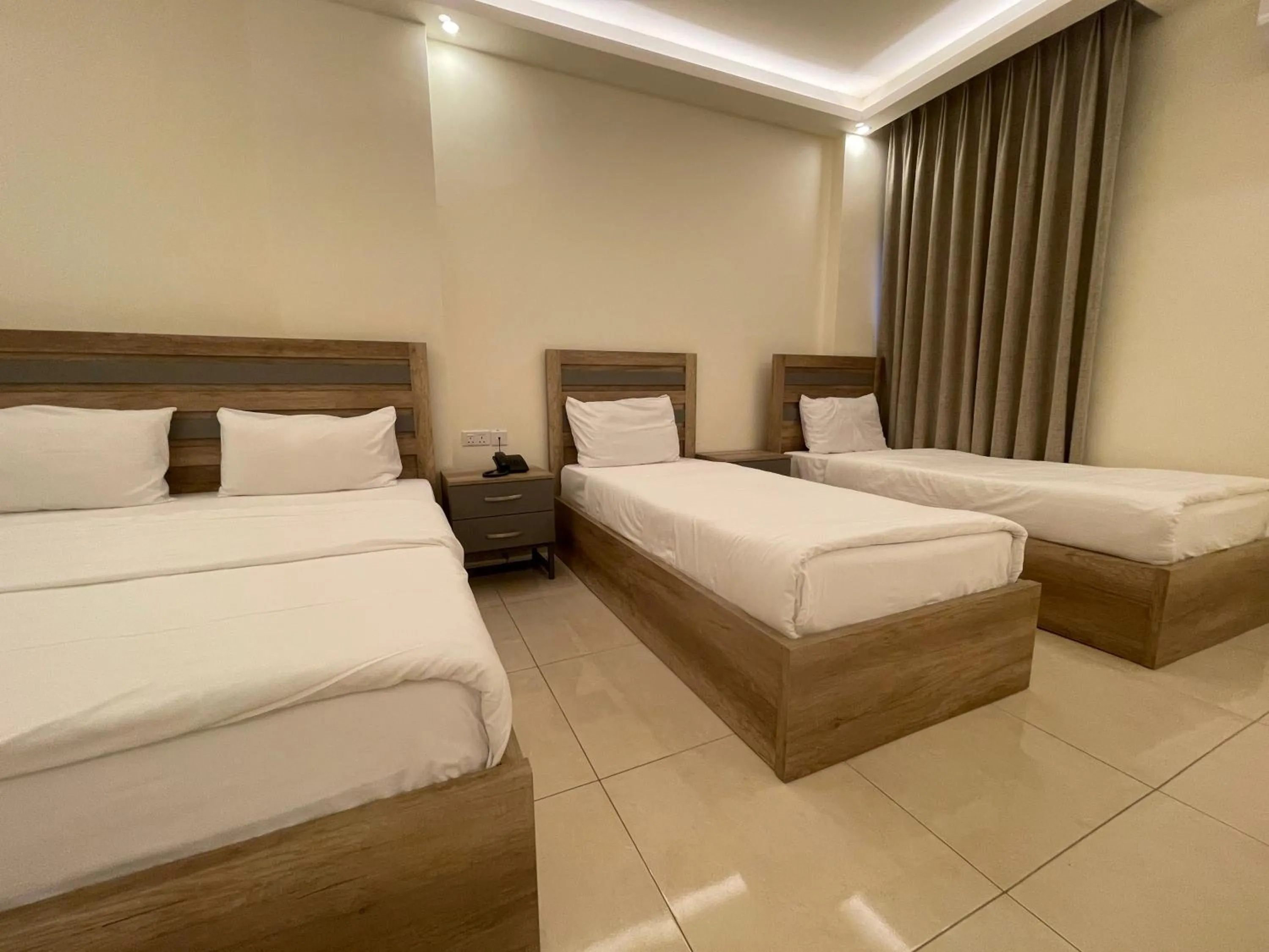 Bed in Aster Hotel Aqaba