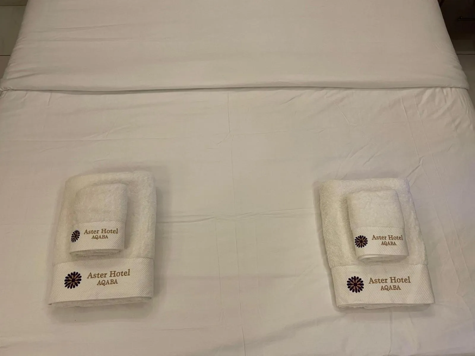 towels in Aster Hotel Aqaba