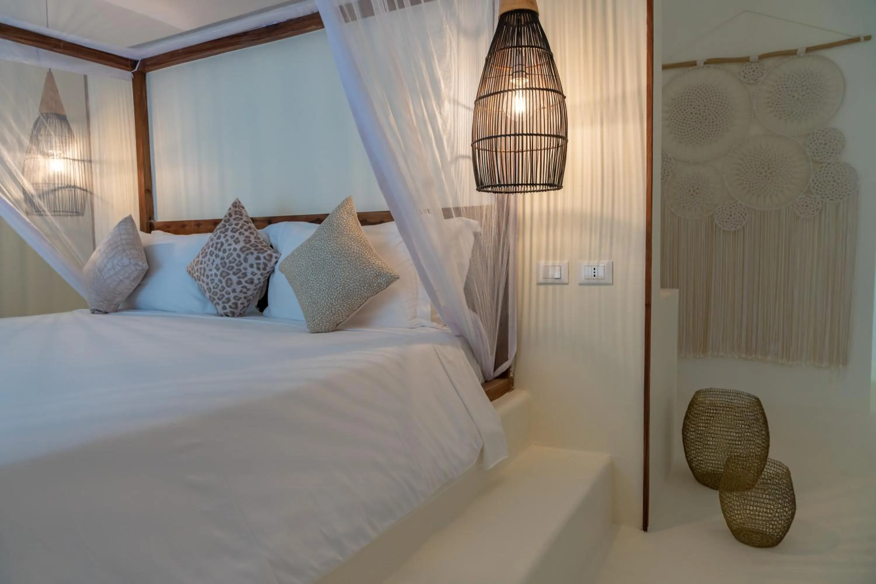 Bed in Alma Boutique Hotel