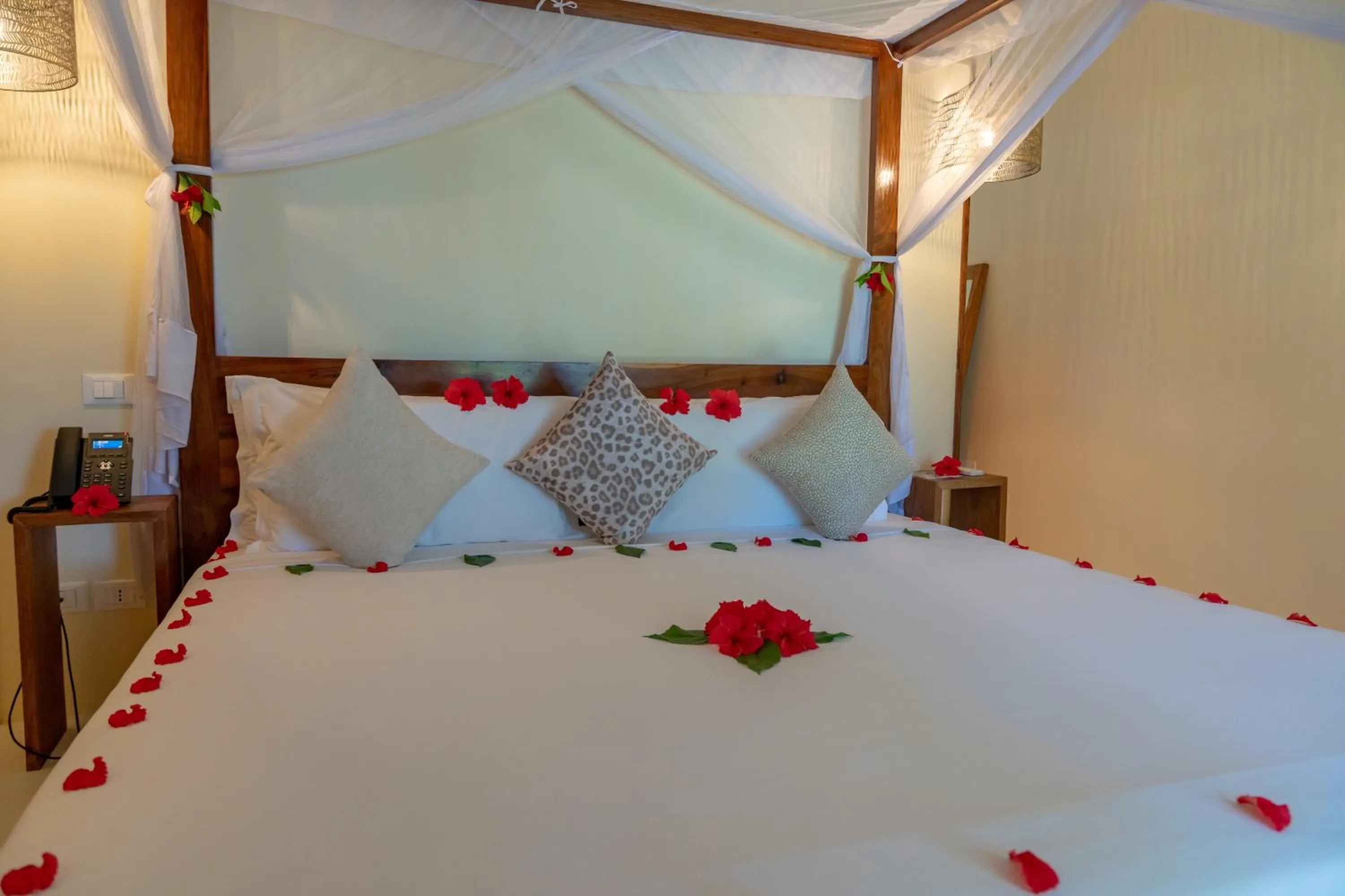 Bed in Alma Boutique Hotel