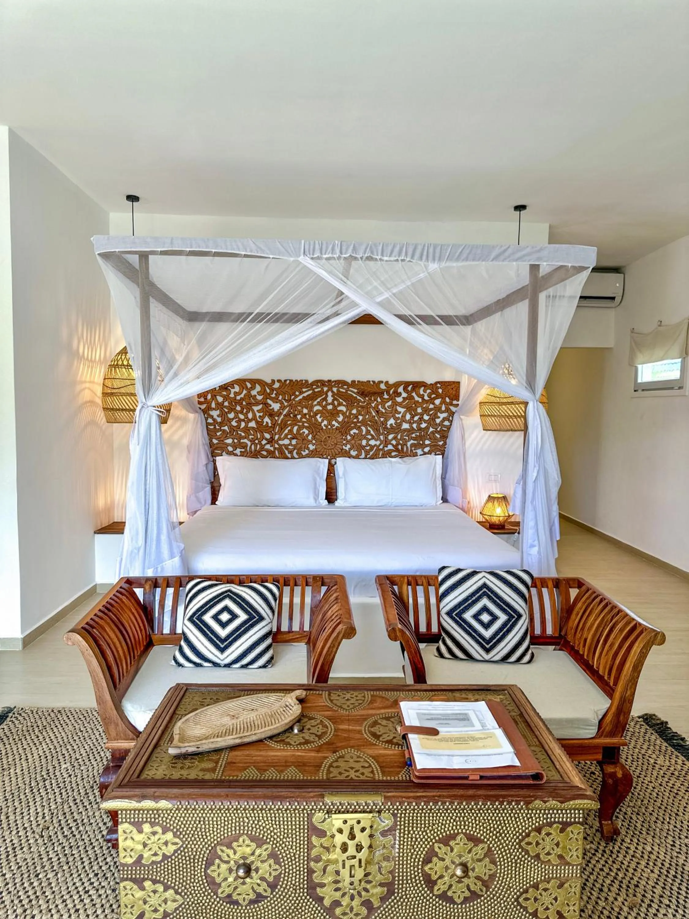 Bed in Alma Boutique Hotel