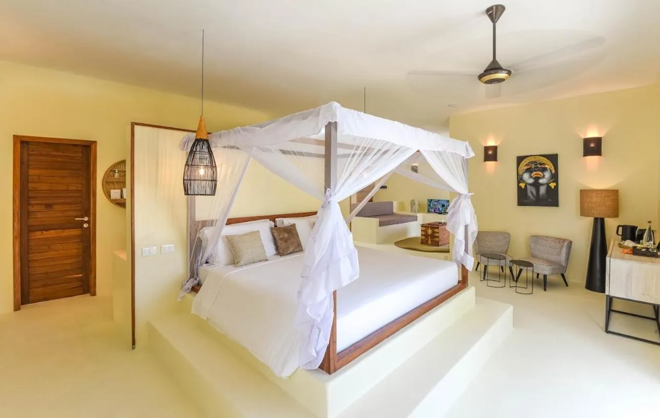 Bedroom, Bed in Alma Boutique Hotel