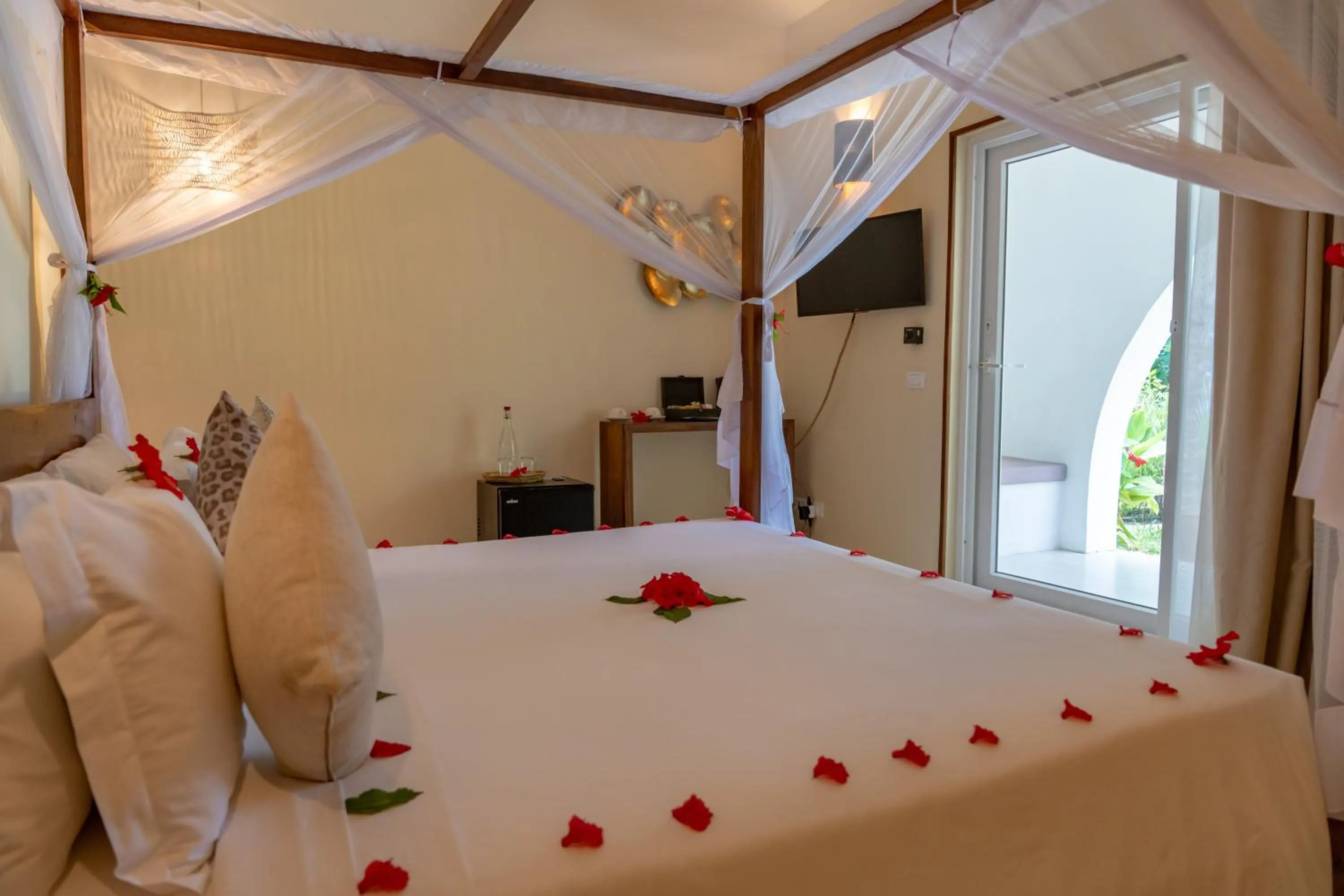 Bed in Alma Boutique Hotel