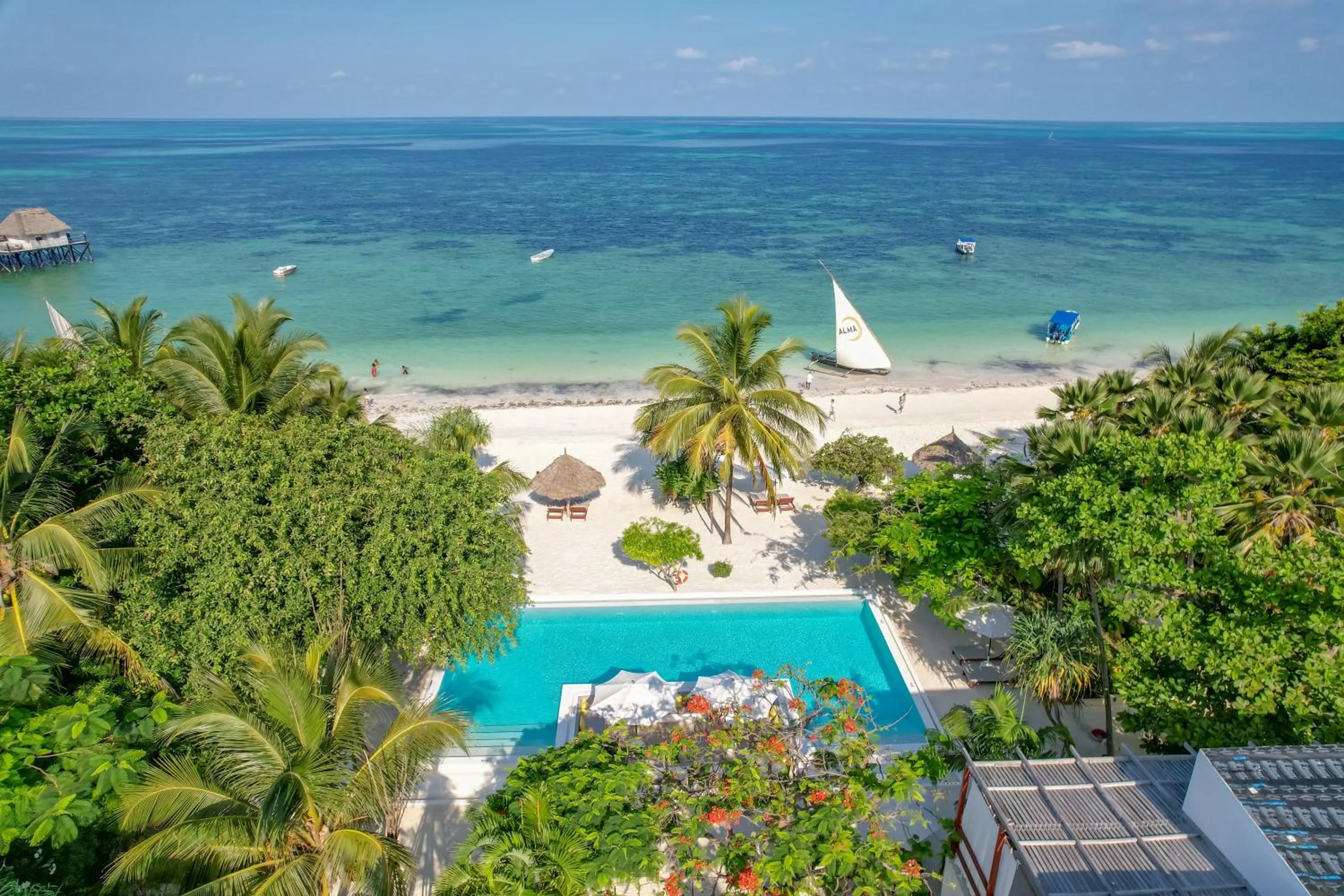 Garden in Alma Boutique Hotel