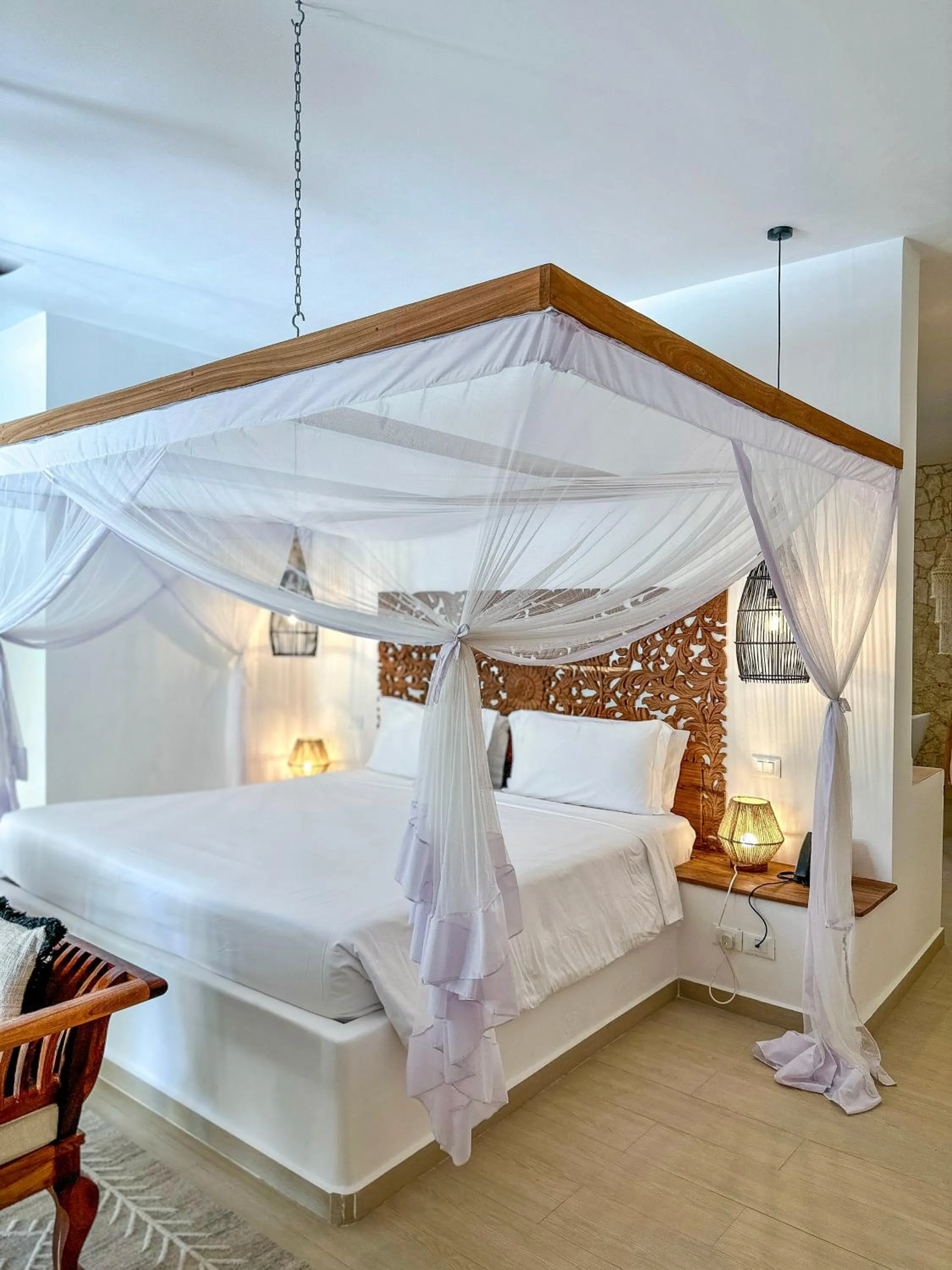 Bed in Alma Boutique Hotel