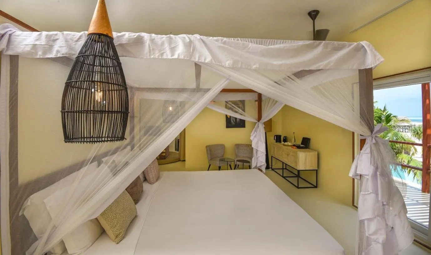 Bed in Alma Boutique Hotel