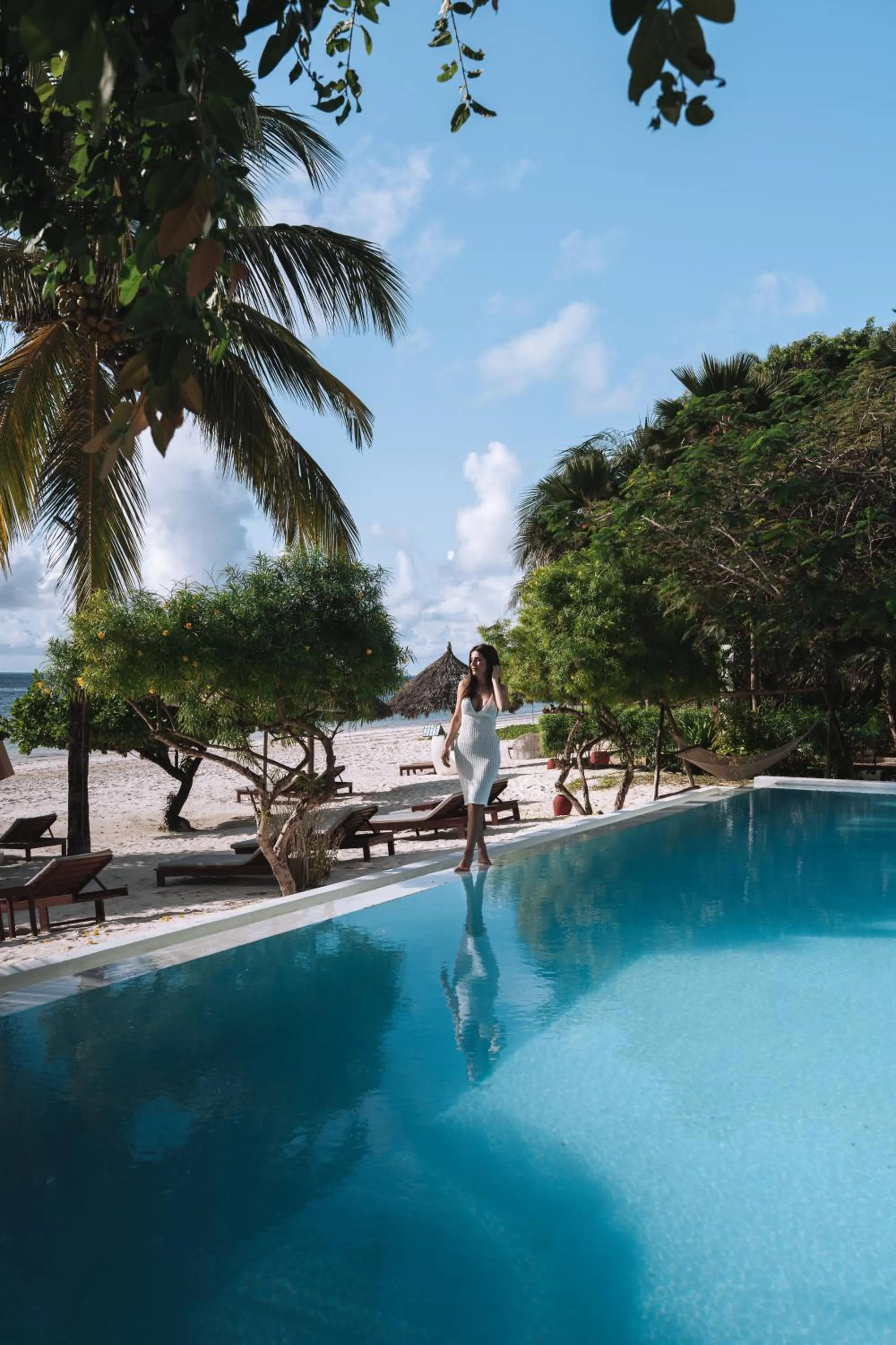 Swimming pool in Alma Boutique Hotel