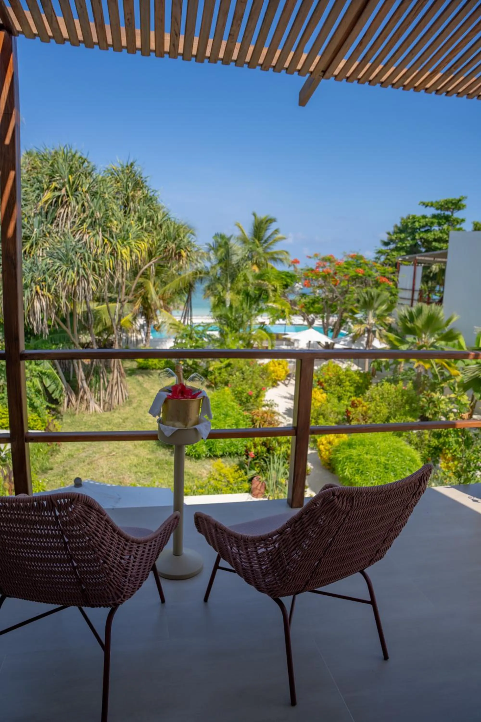 Patio in Alma Boutique Hotel