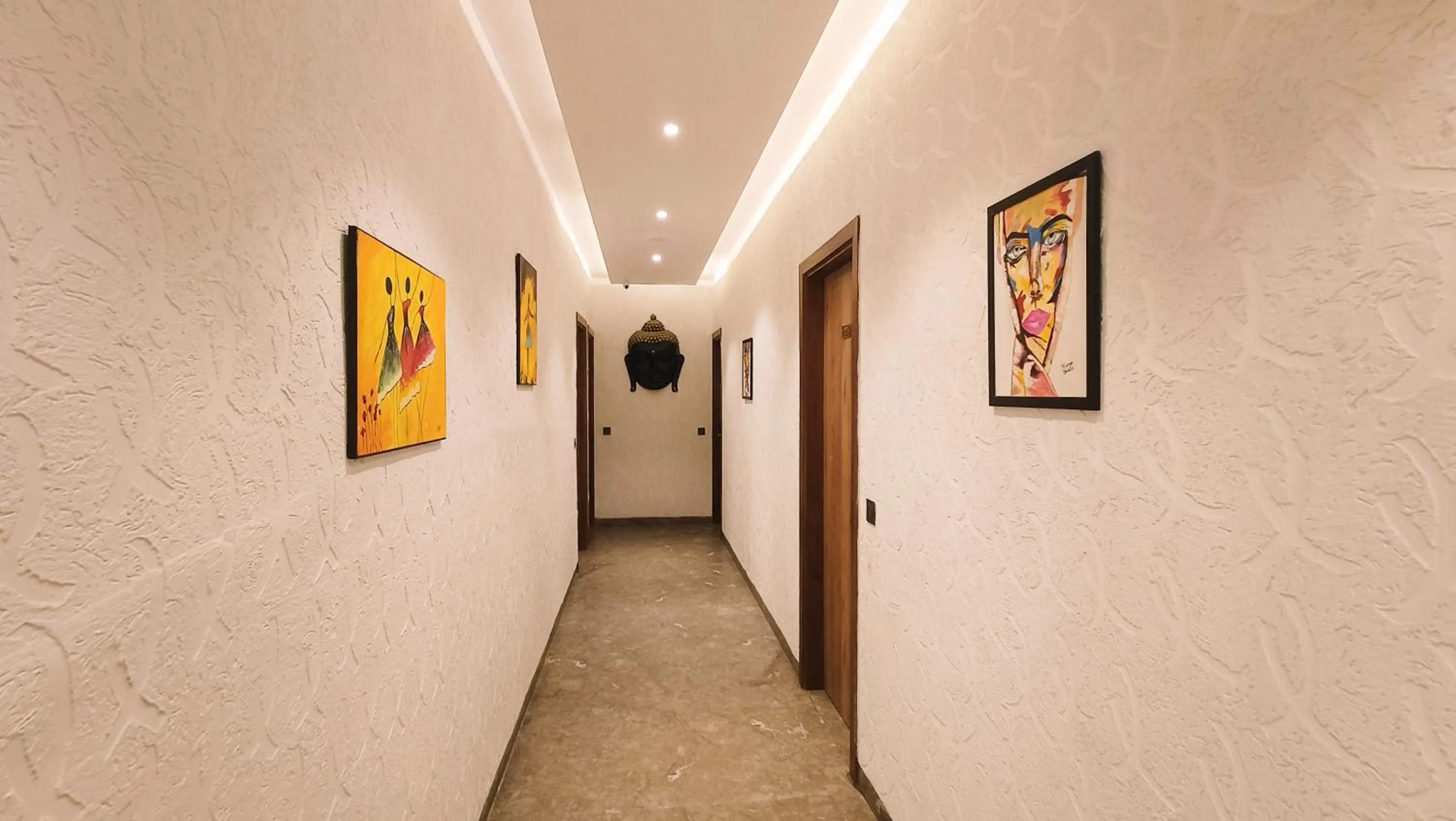 Lobby or reception in Blessings Hotel