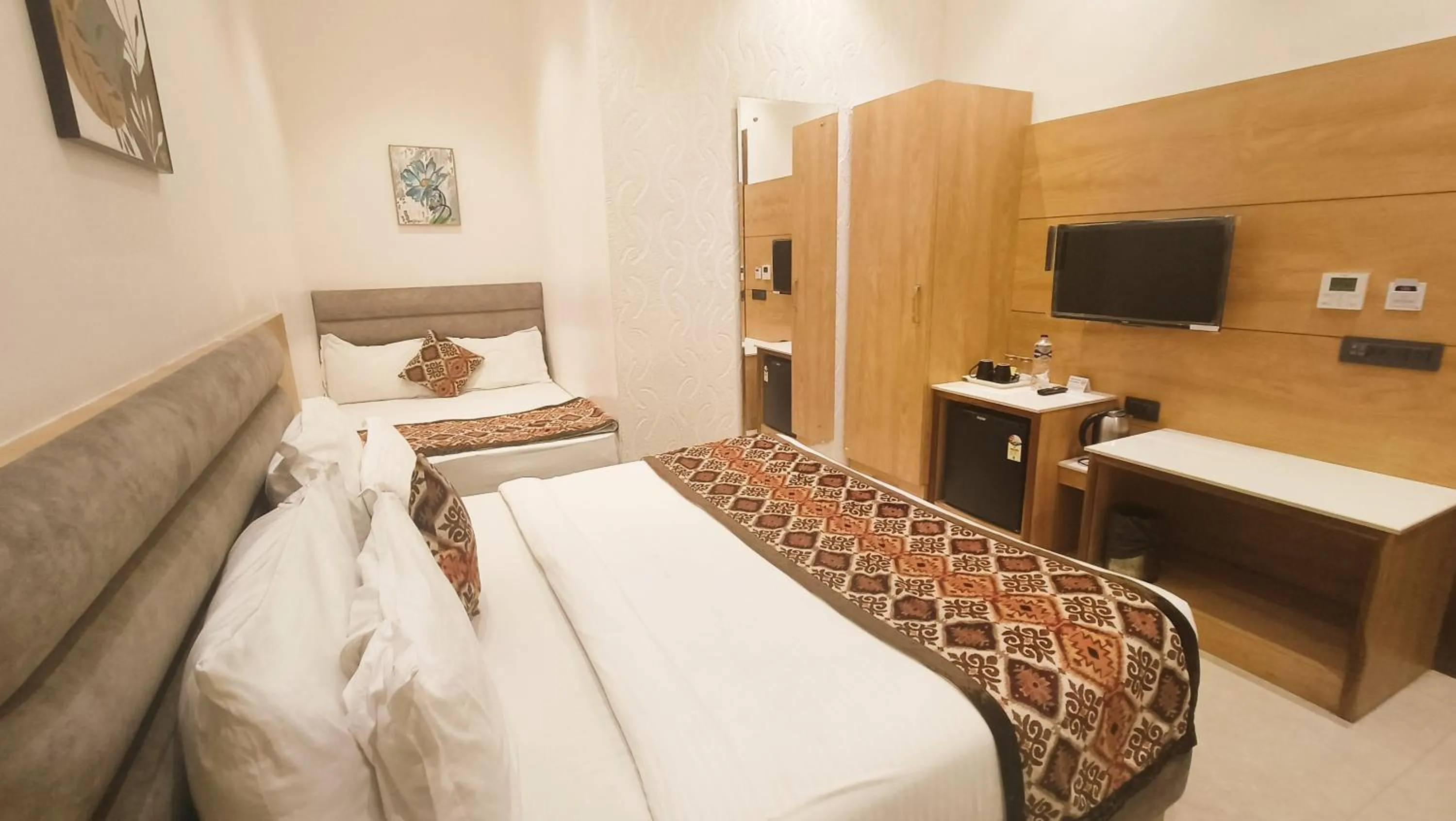 Bed in Blessings Hotel