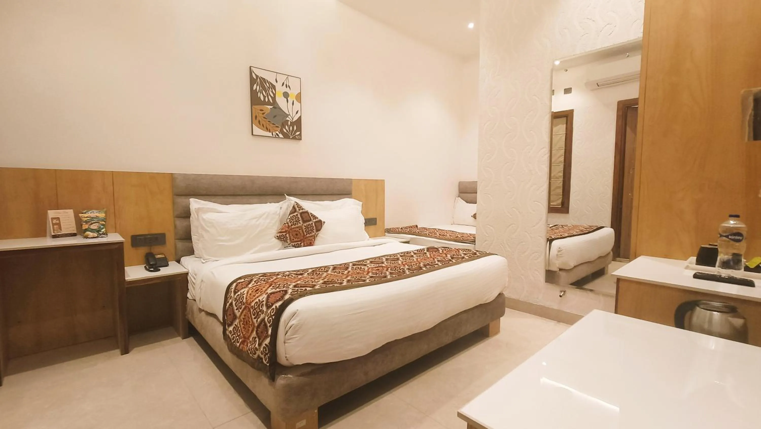 Bed in Blessings Hotel