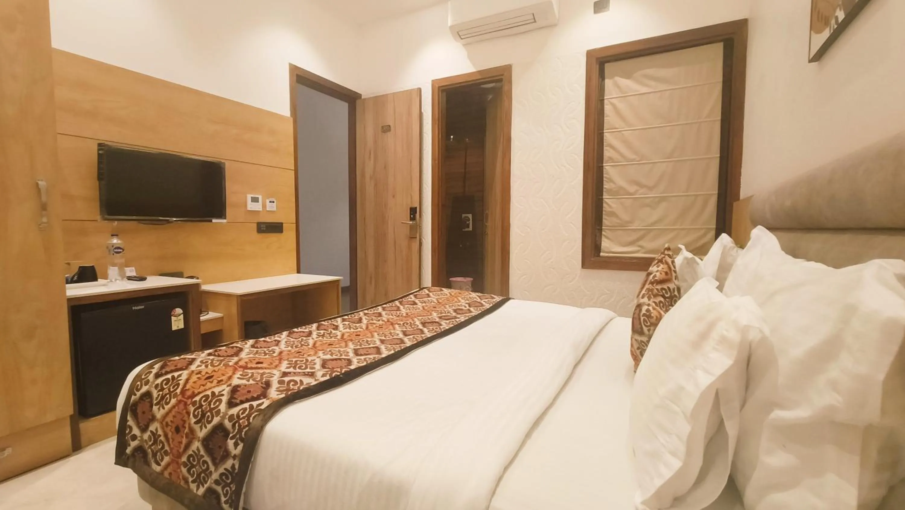 Bed in Blessings Hotel