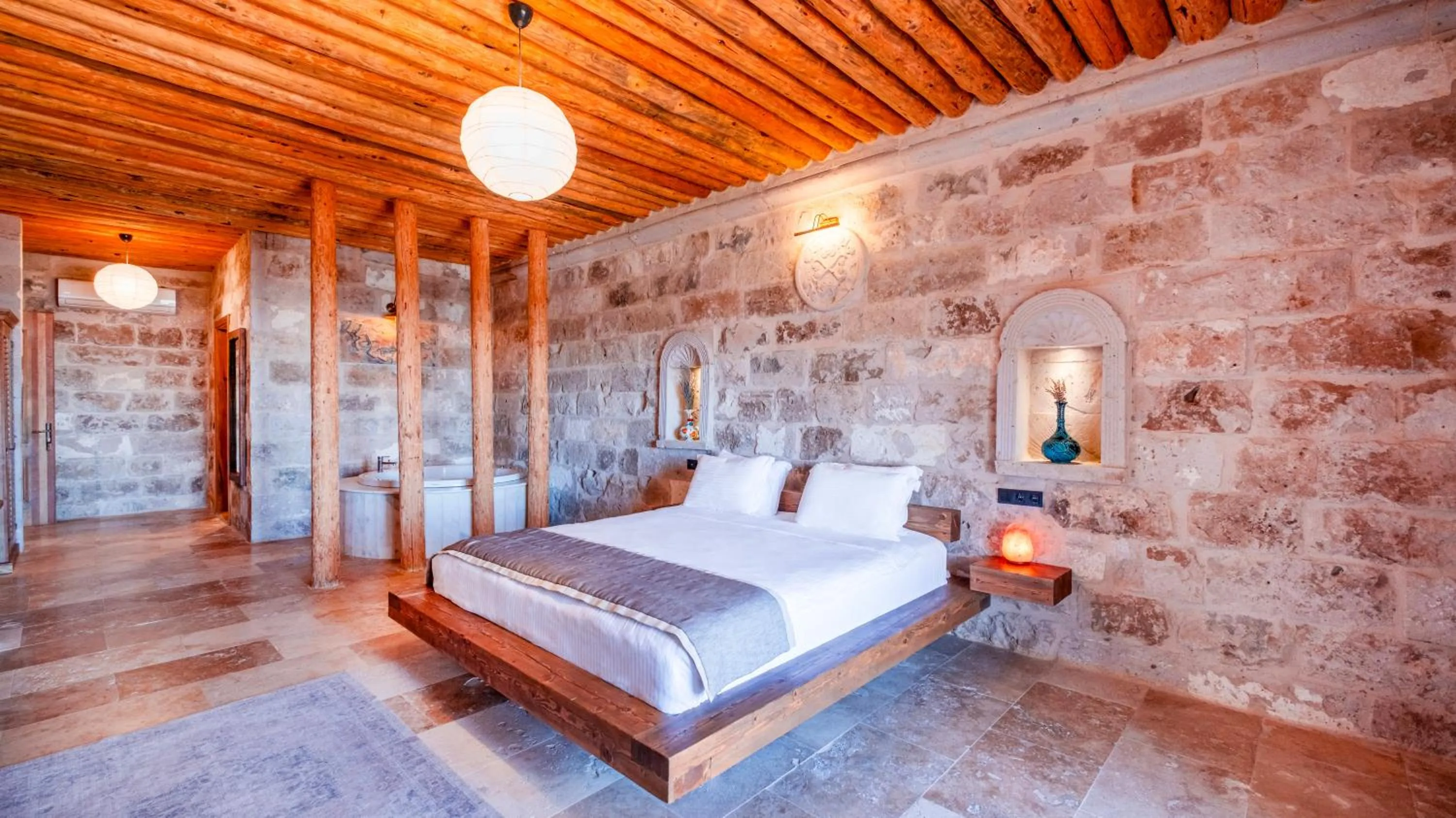 Bed in La Fairy Cappadocia