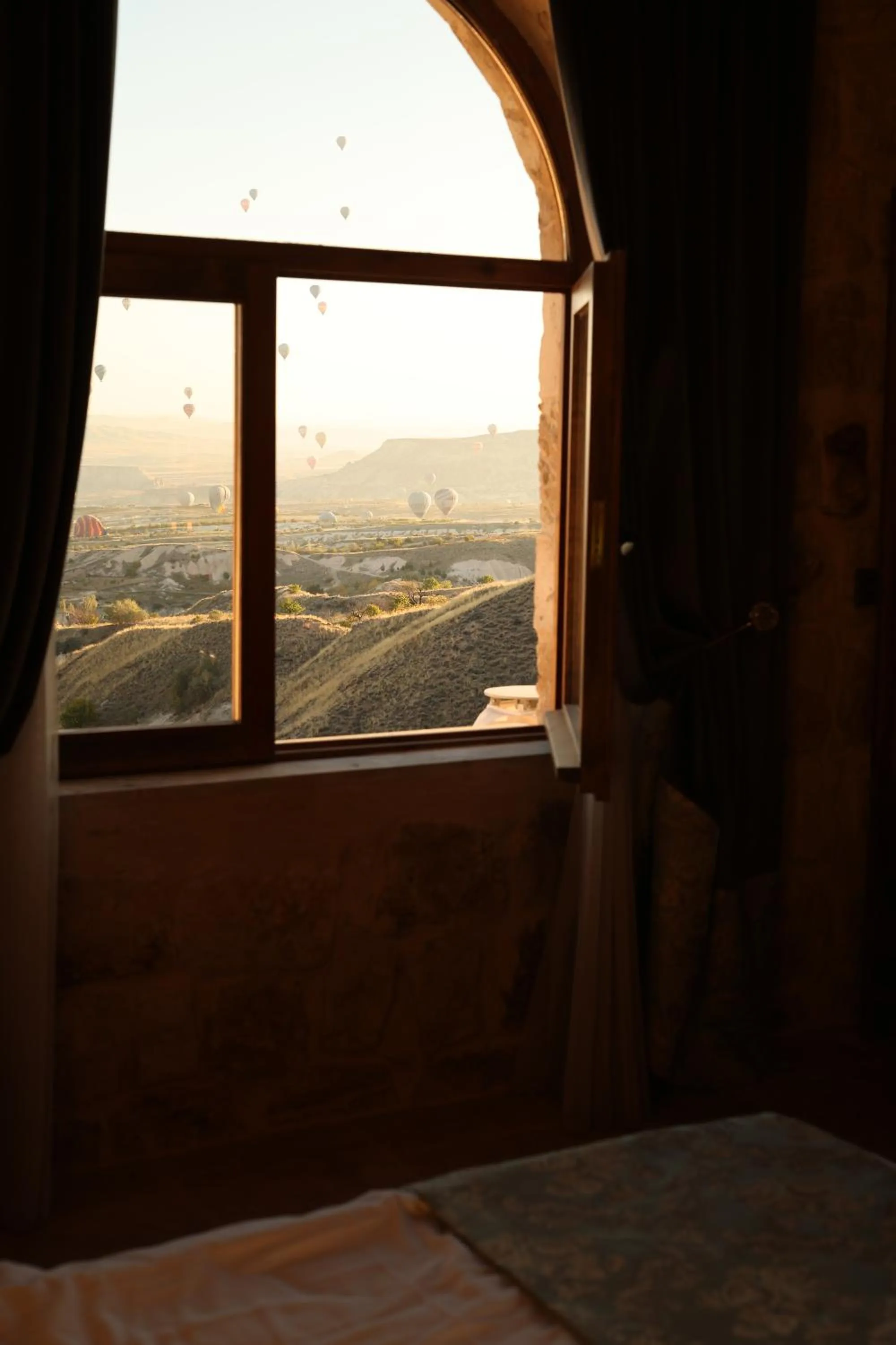 Natural landscape, Bed in La Fairy Cappadocia