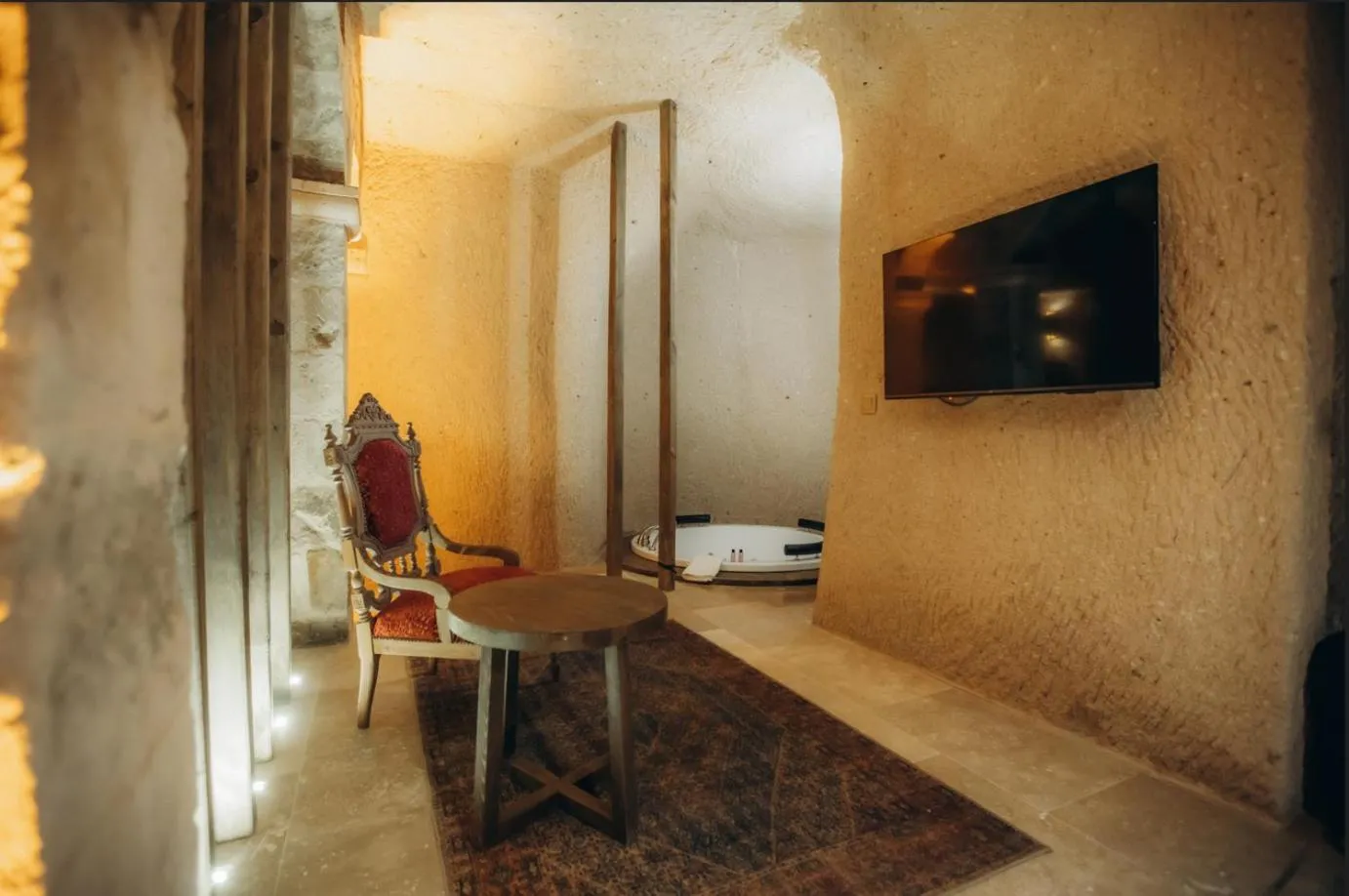 Seating area in La Fairy Cappadocia