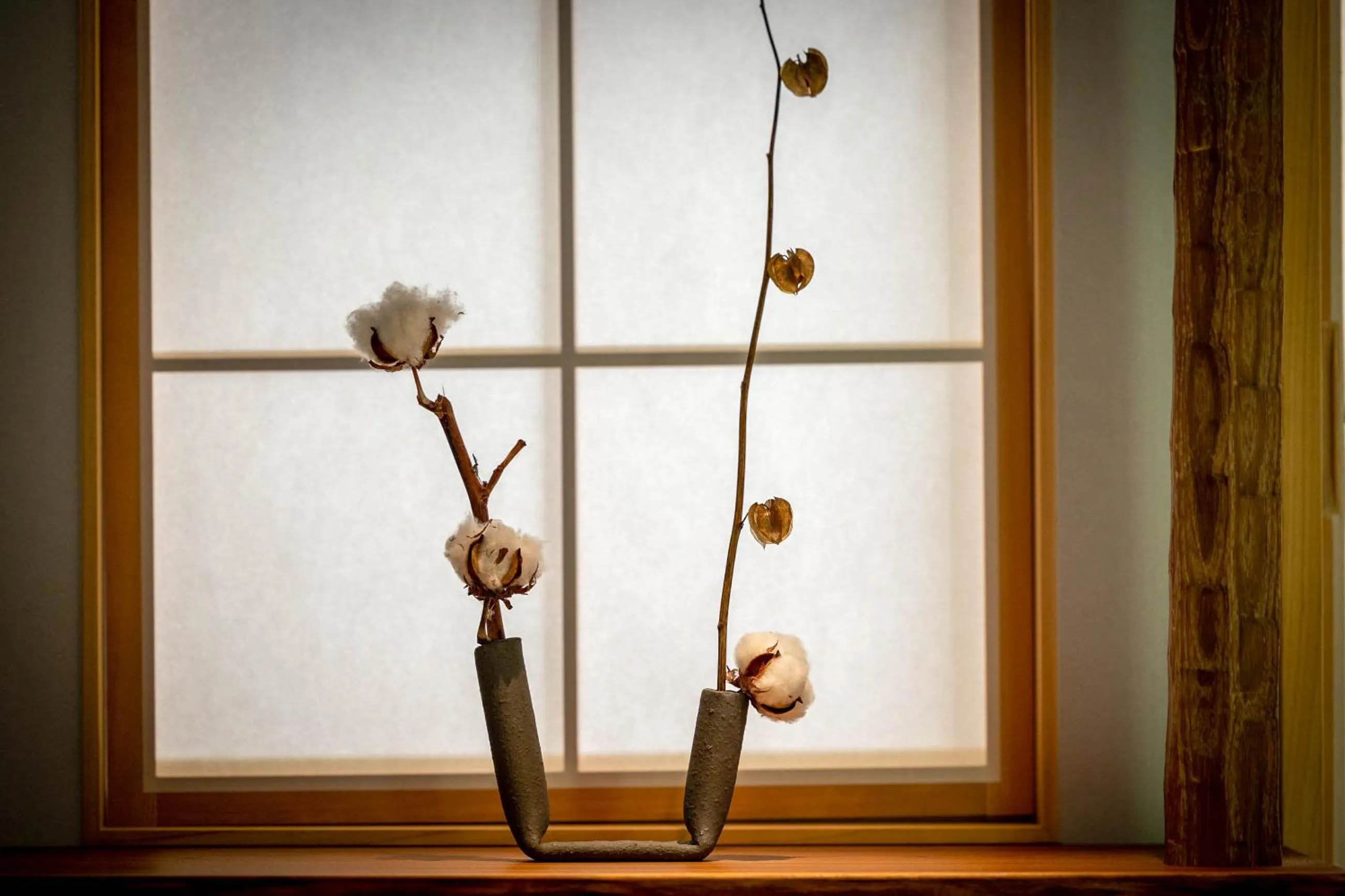 Photo of the whole room in Naoshima Ryokan Roka