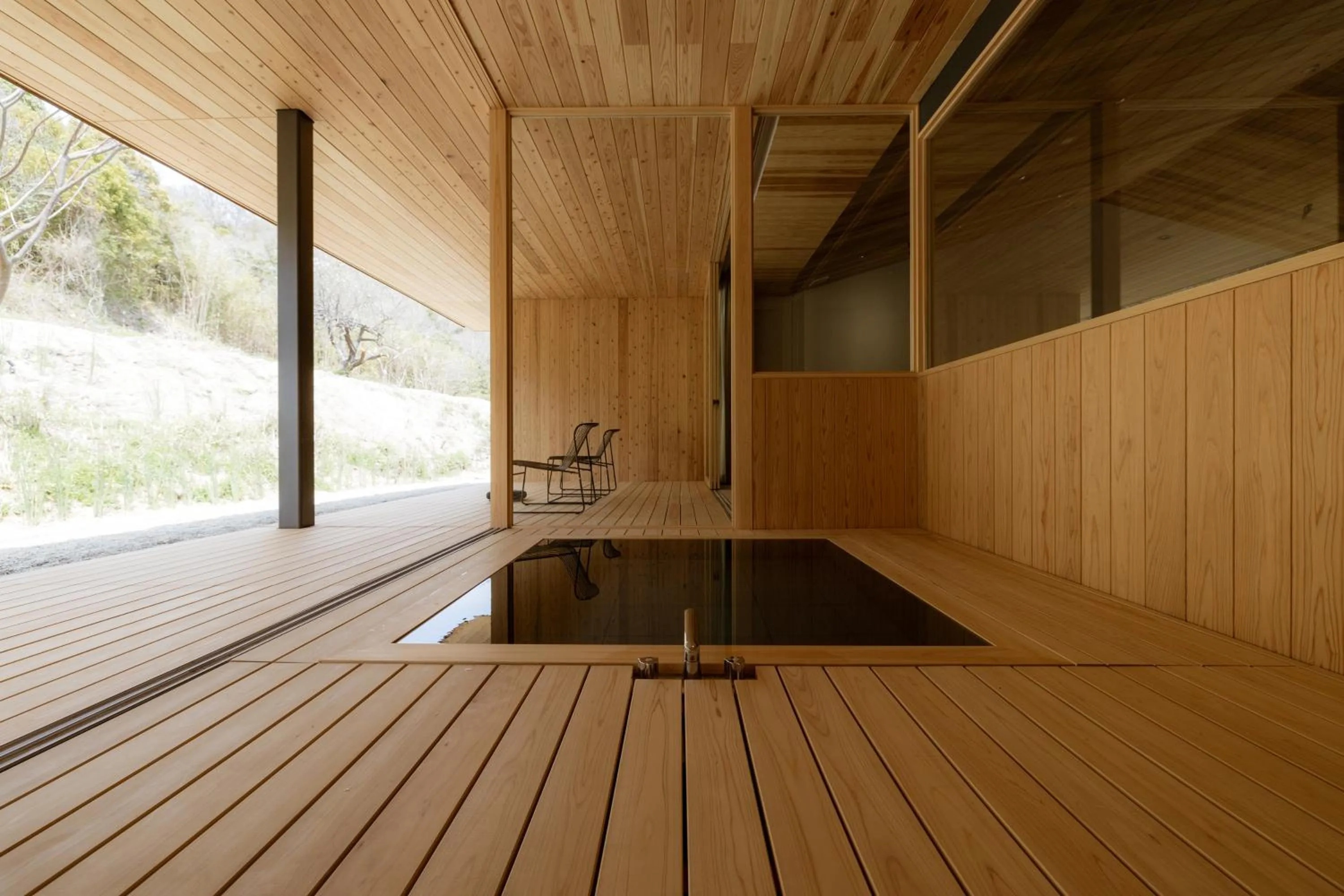 Bathroom in Naoshima Ryokan Roka
