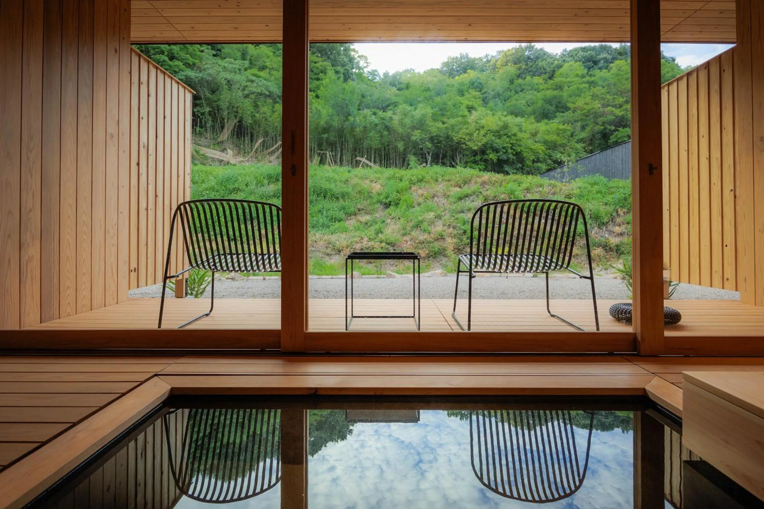 Natural landscape in Naoshima Ryokan Roka