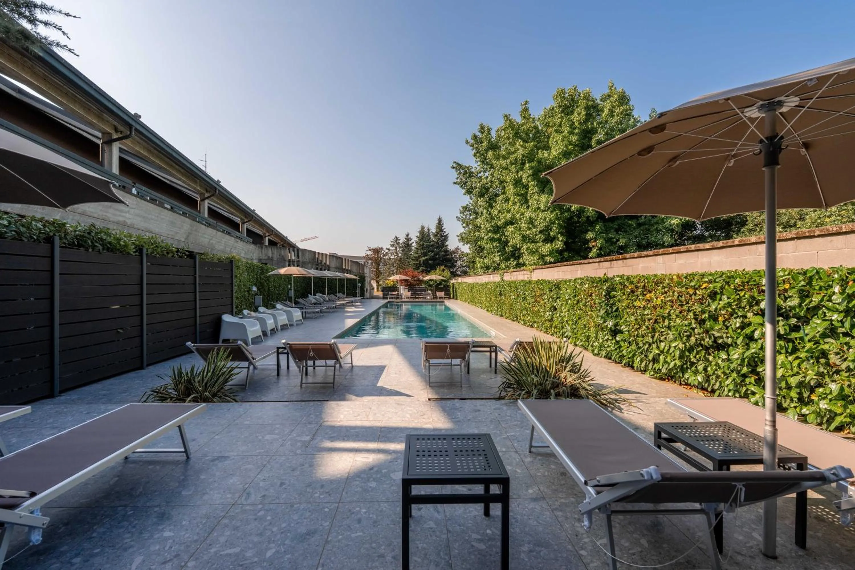 Swimming pool in Living Hotel Milano